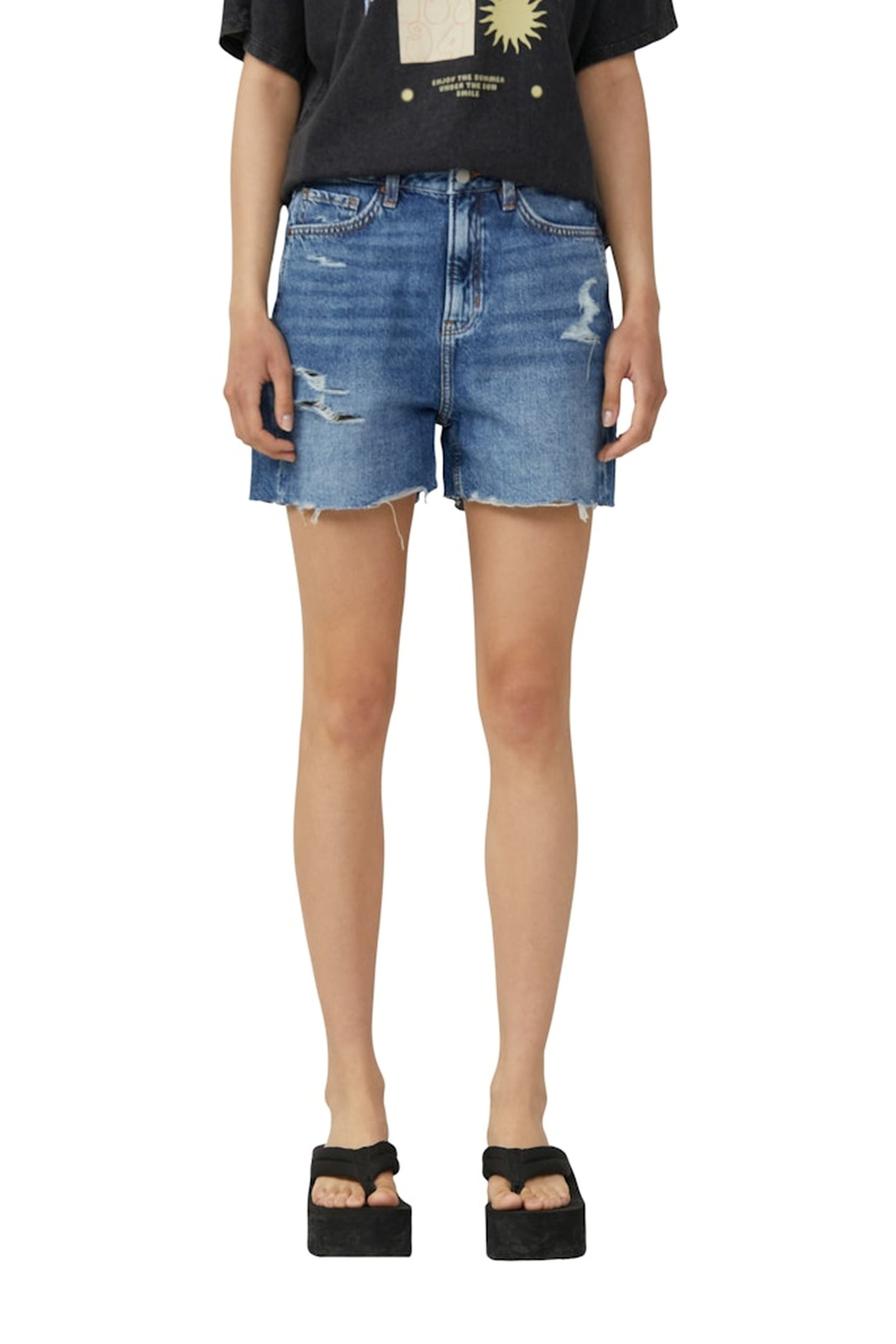 QS JEANS SHORTS BLUE DENIM 3