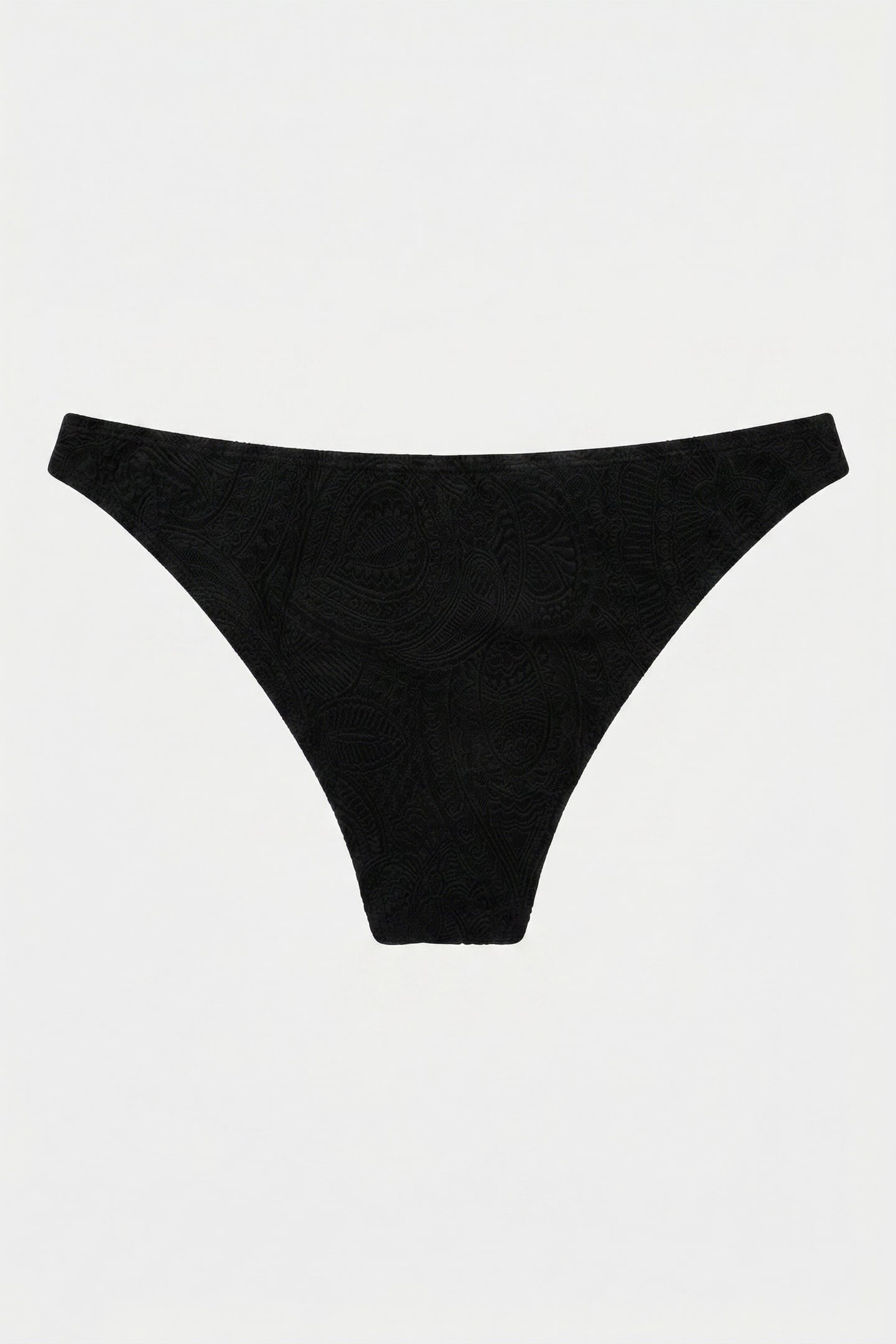 REGULAR BIKINI BOTTOM PAISLEY STRUCTURE BLACK PAISLEY STRUCT 4