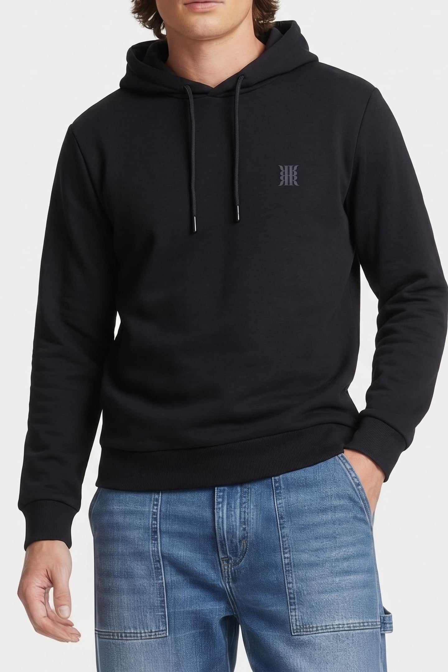 PERFORMANCE HOODIE NAVY 1
