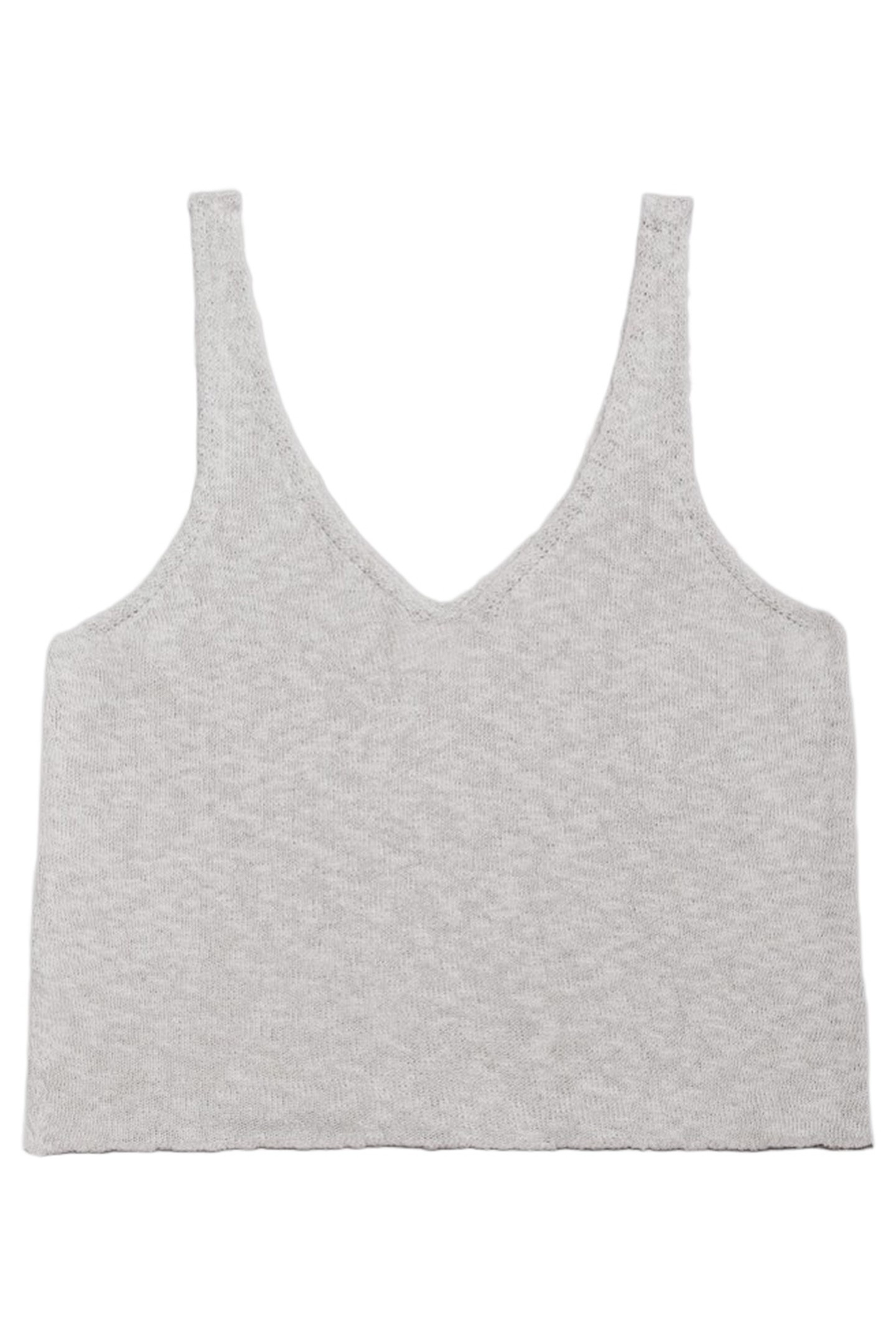 THE LIGHT THIN KNIT TANK TOP WHITE 2
