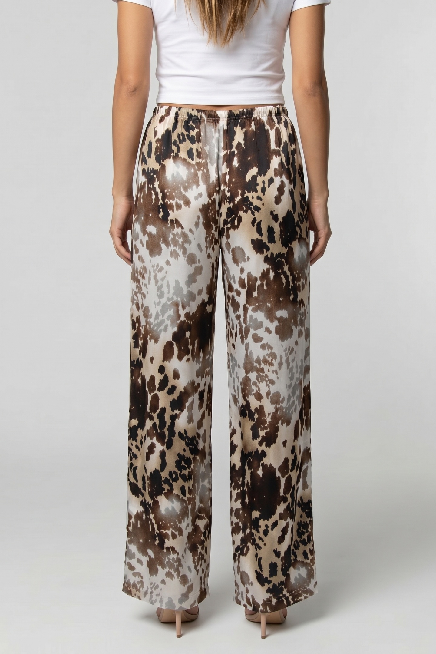 DIDI PULL ON TROUSERS BROWN 2
