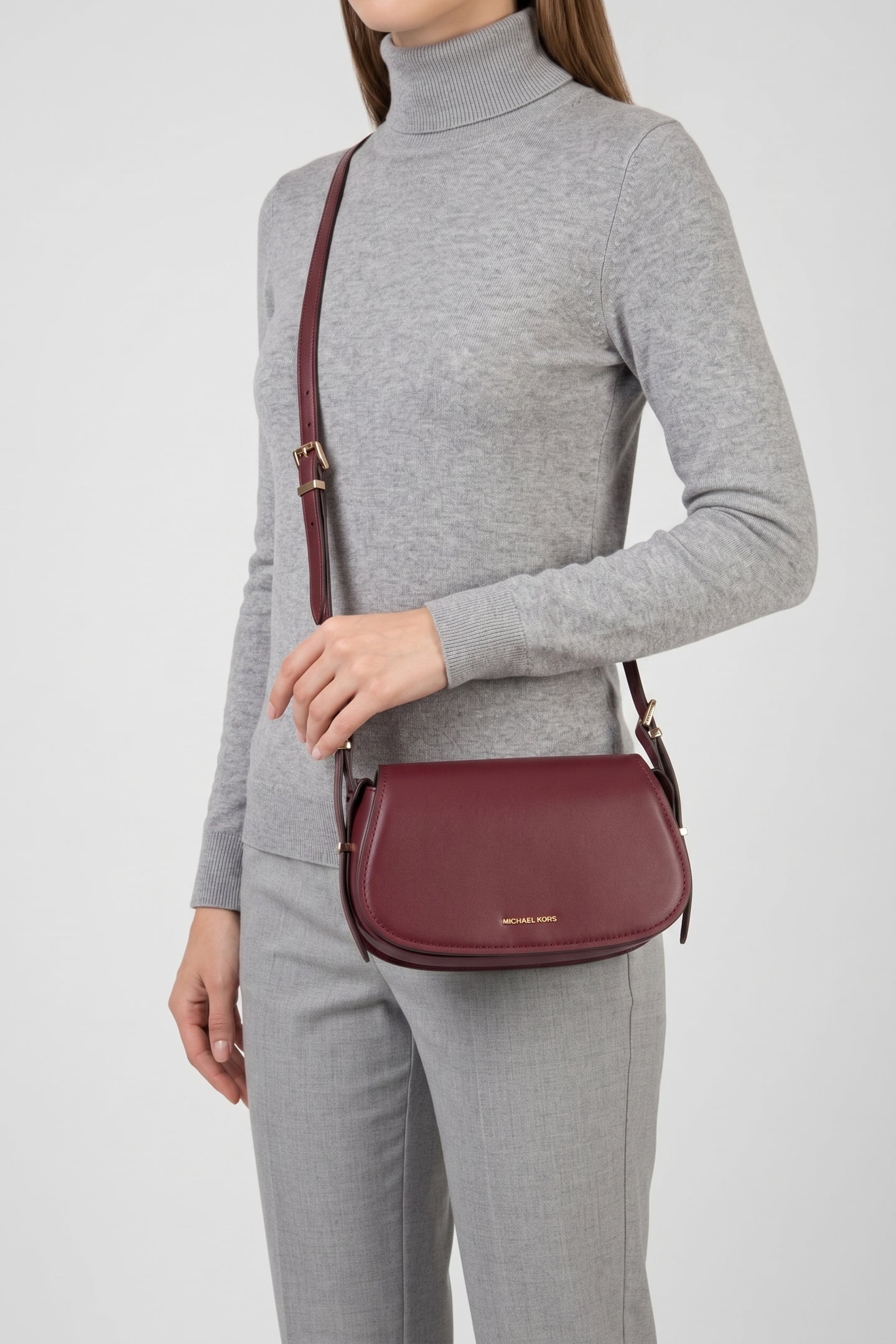 SMALL FLAP CROSSBODY MULBERRY 1