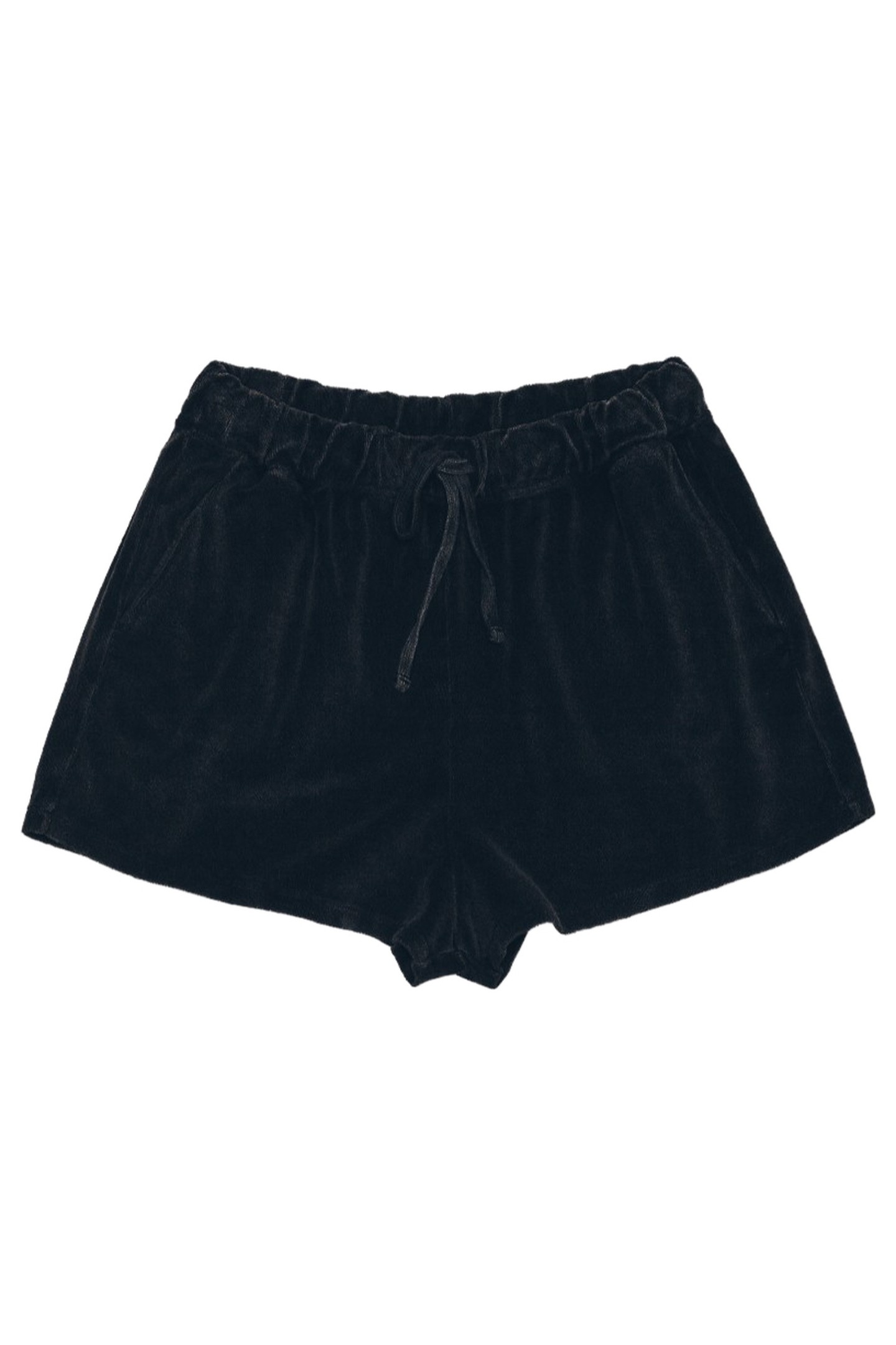 THE DARK TOWELING CO-ORD SHORTS (ARCHIVED) BLACK 3