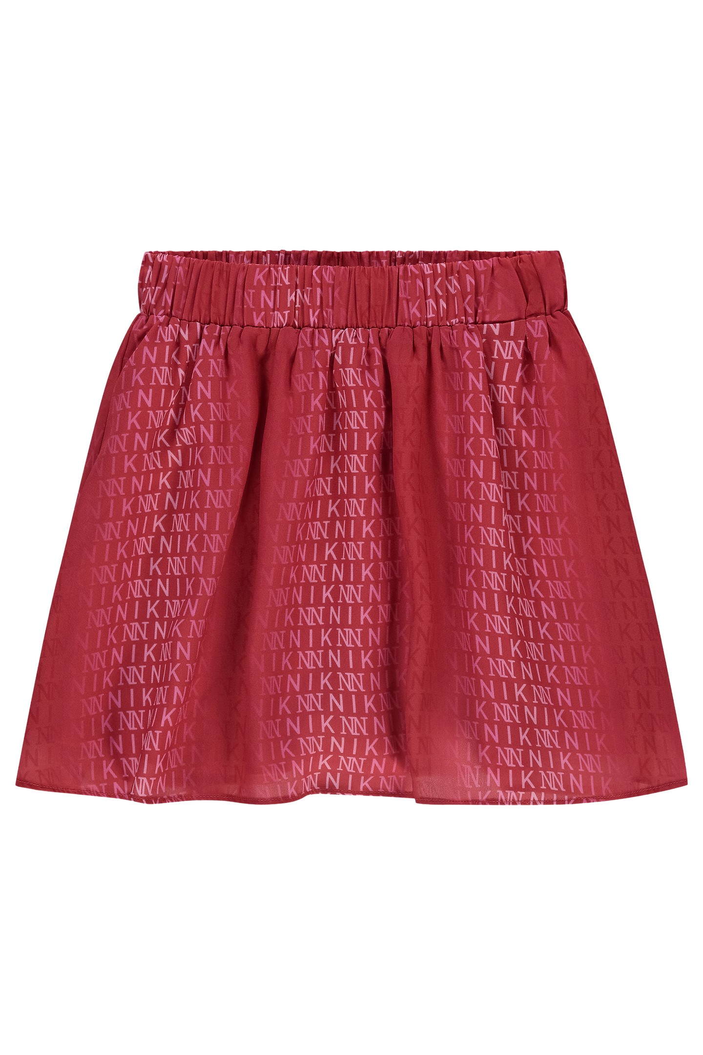 YENNA SKIRT MULTI RED 1