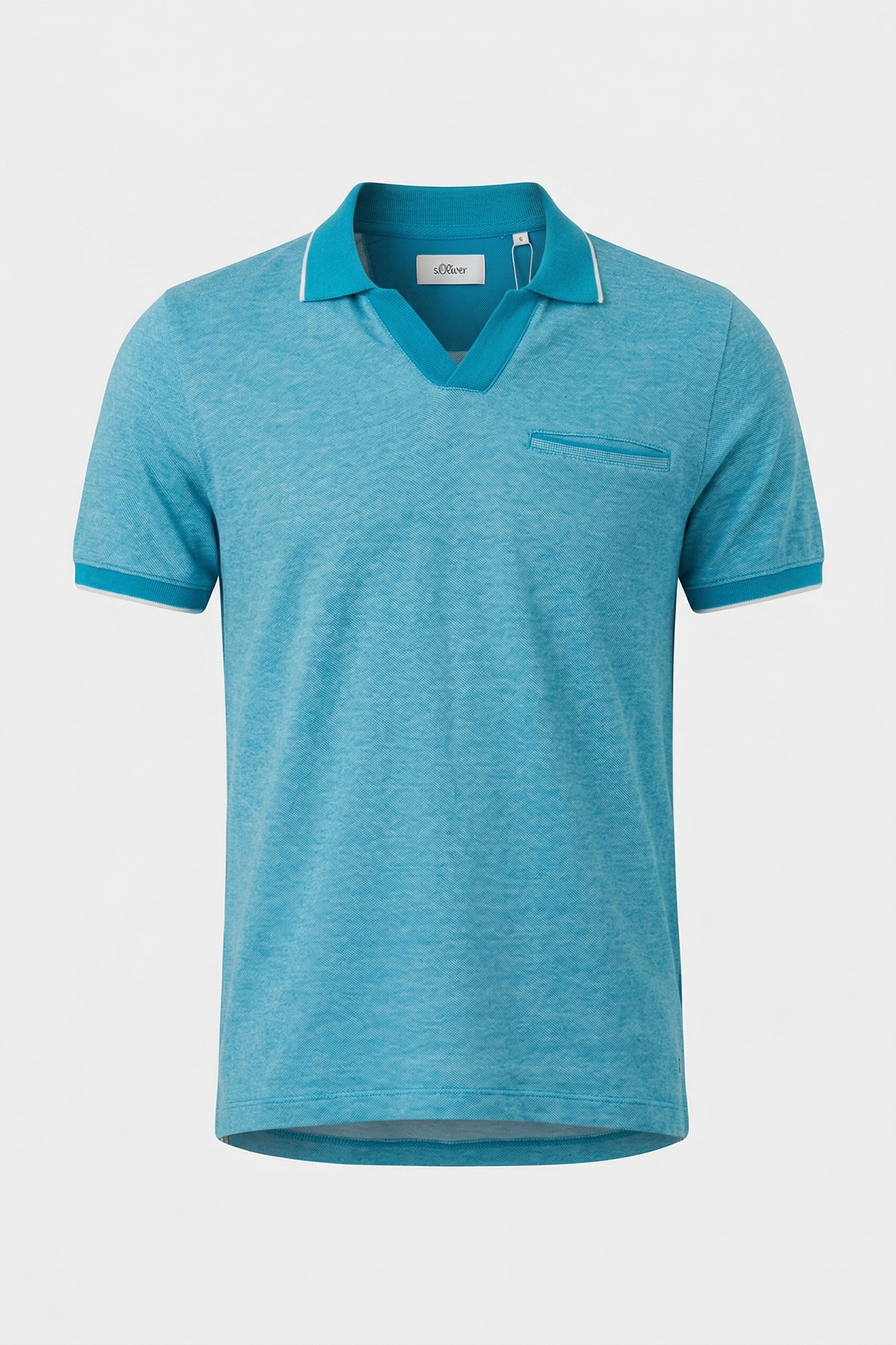 S.OLIVER POLOSHIRTS BLUE GREEN 3