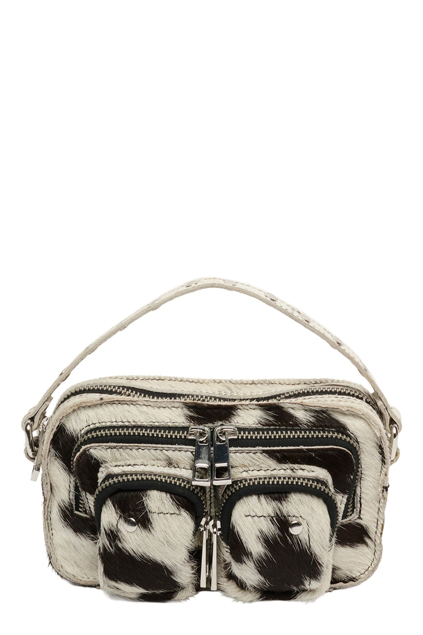 Núnoo Helena Black Dots Maat: OS | Schoudertassen Outlet | Dames | Zwart