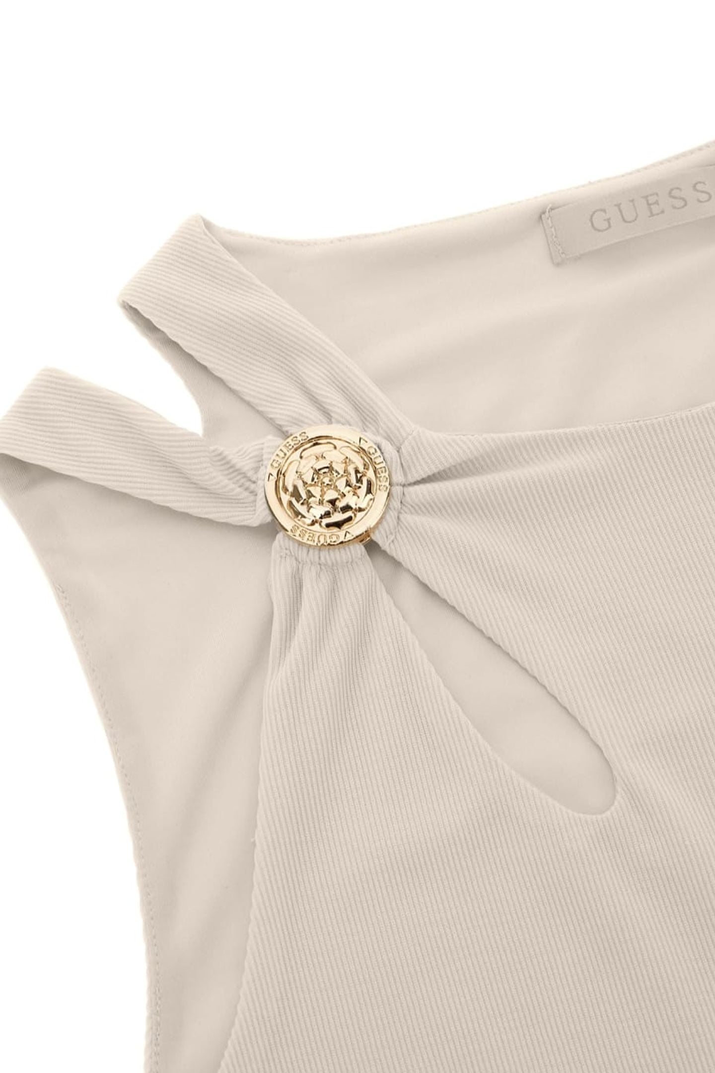 GUESS ECO ZAMA CUT OUT DETAILS PEARL OYSTER 9