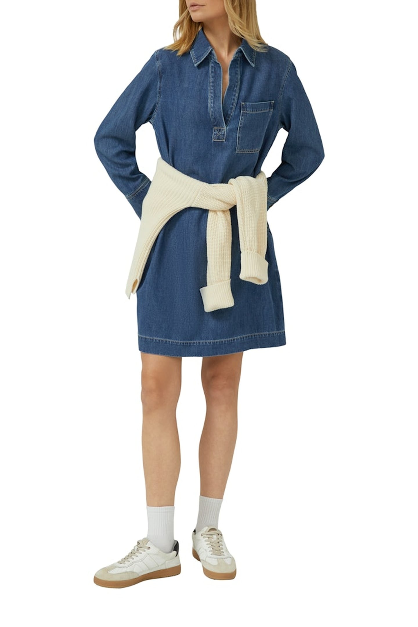DRESSES BLUE DENIM 4