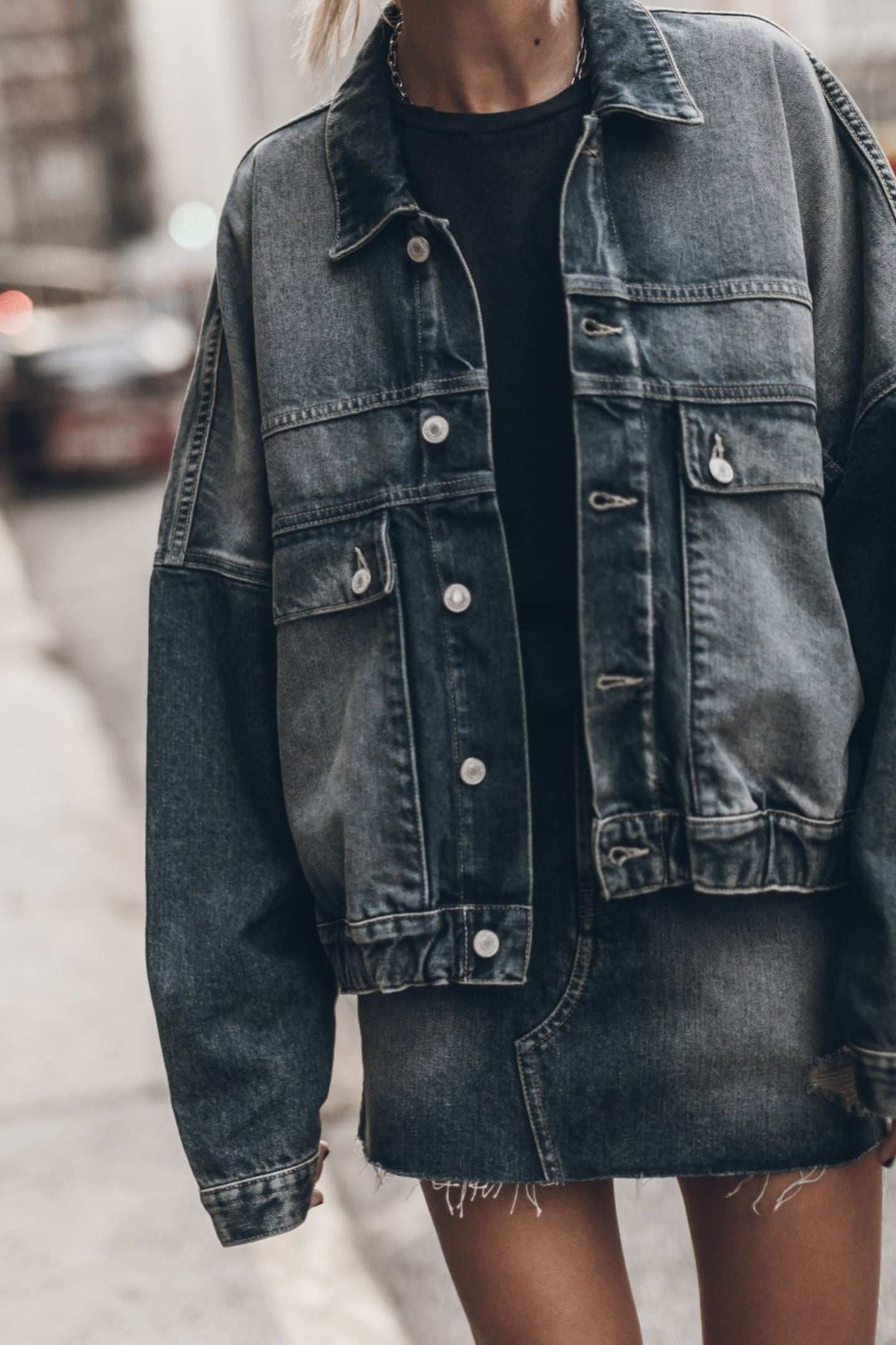 THE DARK BLUE DENIM JACKET BLUE 2