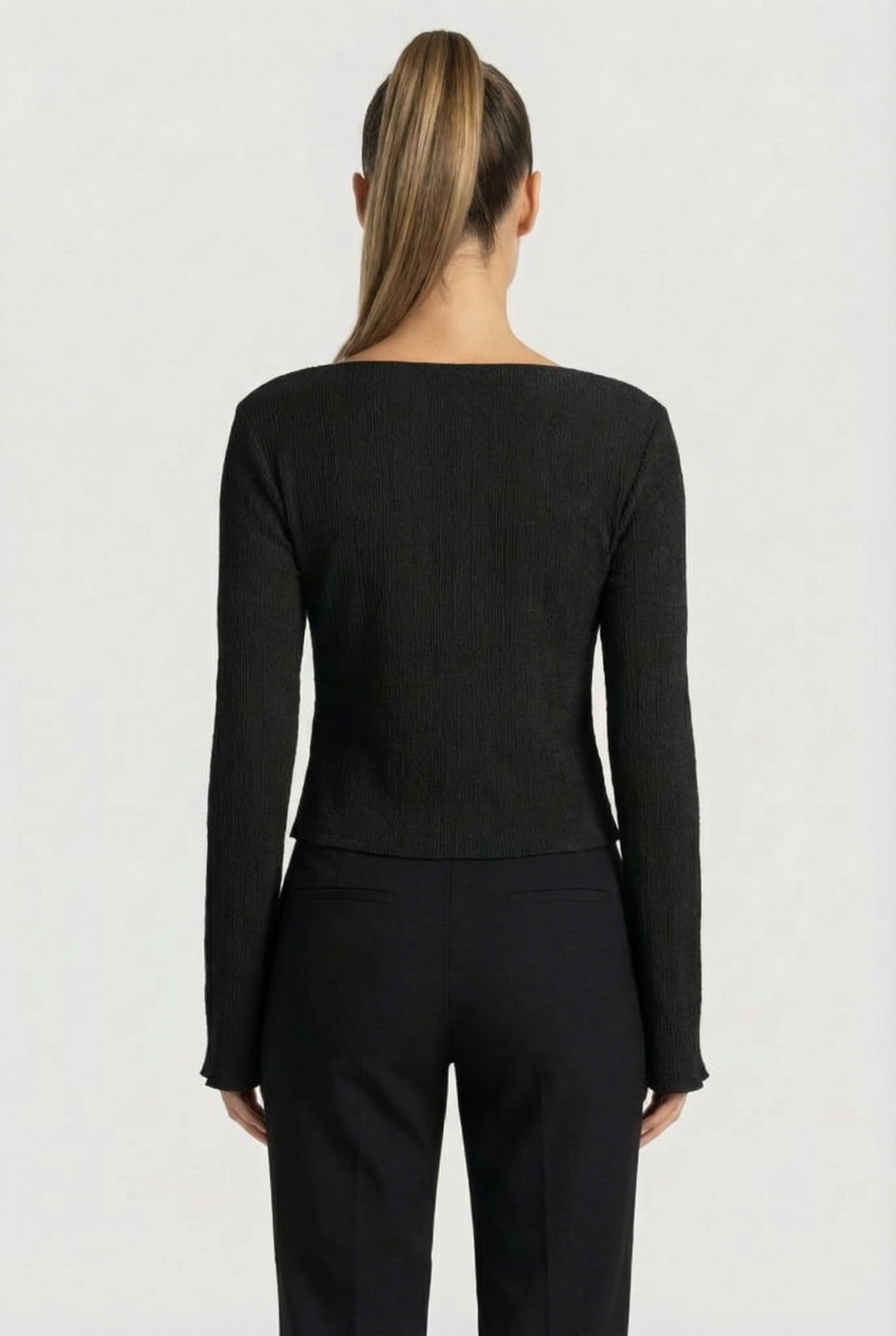 NIKKI BLOUSE BLACK 2