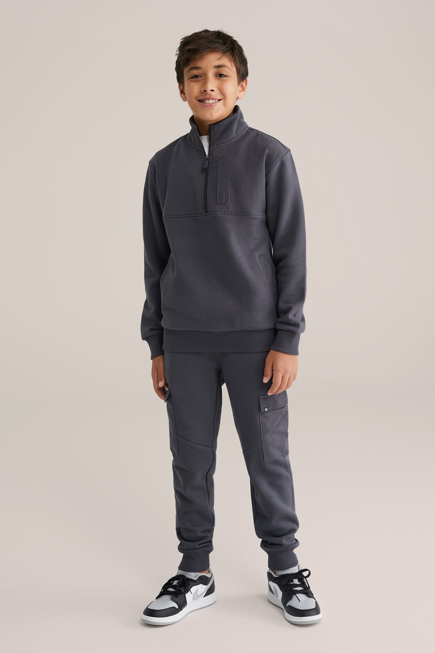We Fashion Cargo Pants Dark Grey Maat: 98 | Broeken Outlet | kids | Grijs