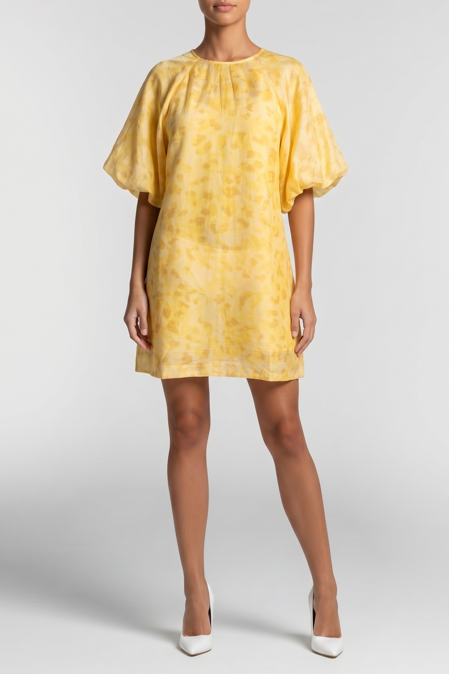 & Other Stories Gabie Dress Yellow Maat: 34 | Mini Jurken Outlet | Dames | Geel