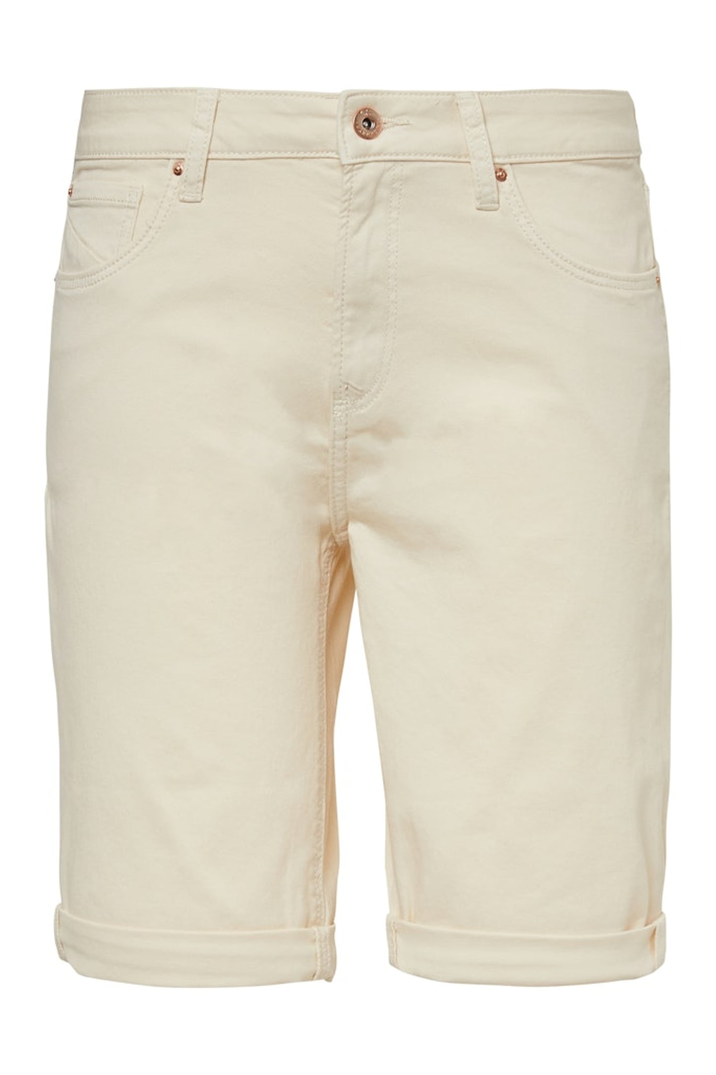 QS JEANS SHORTS CRÈME 7