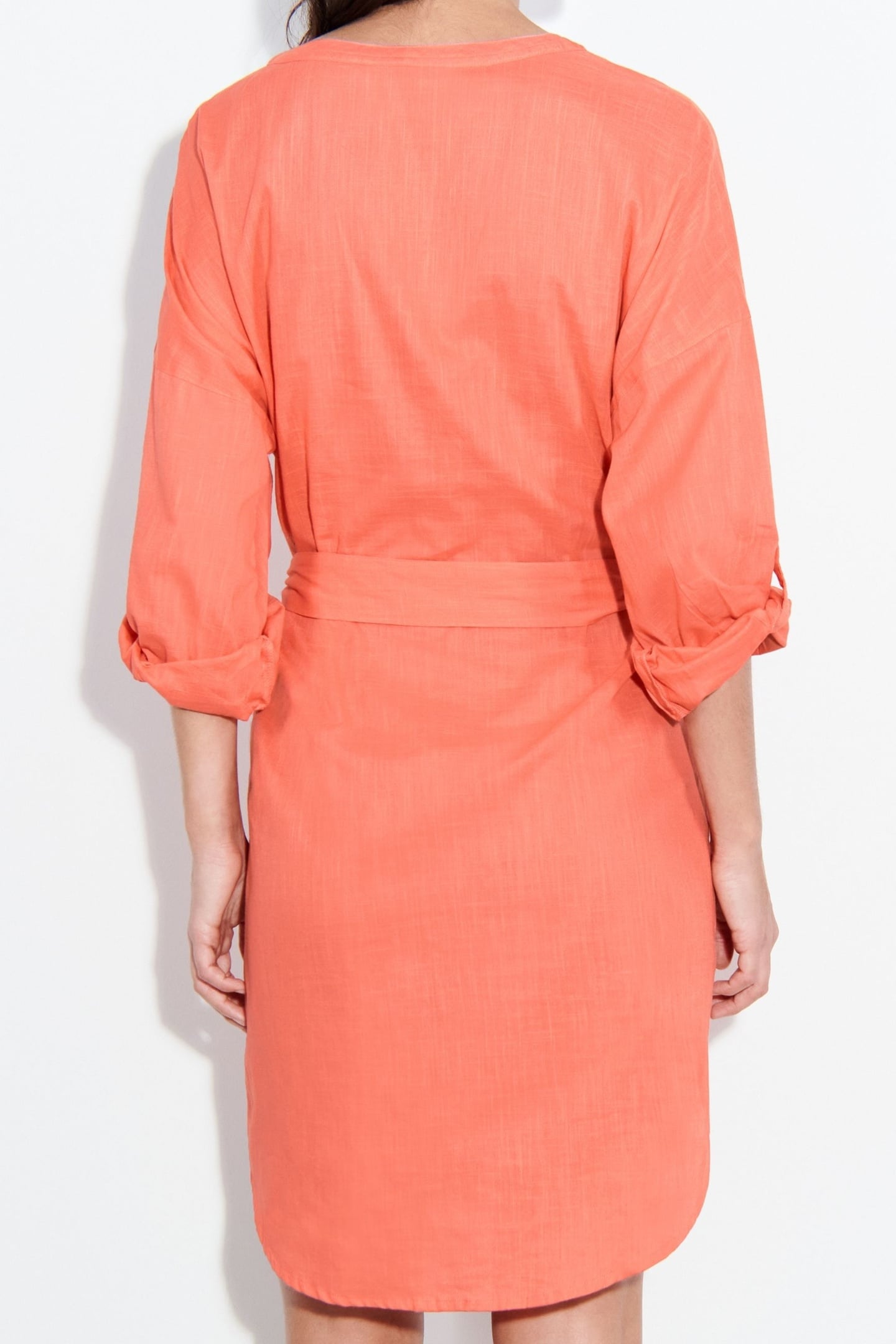 BW 1P SHORT DRESS PINK CORAL 2