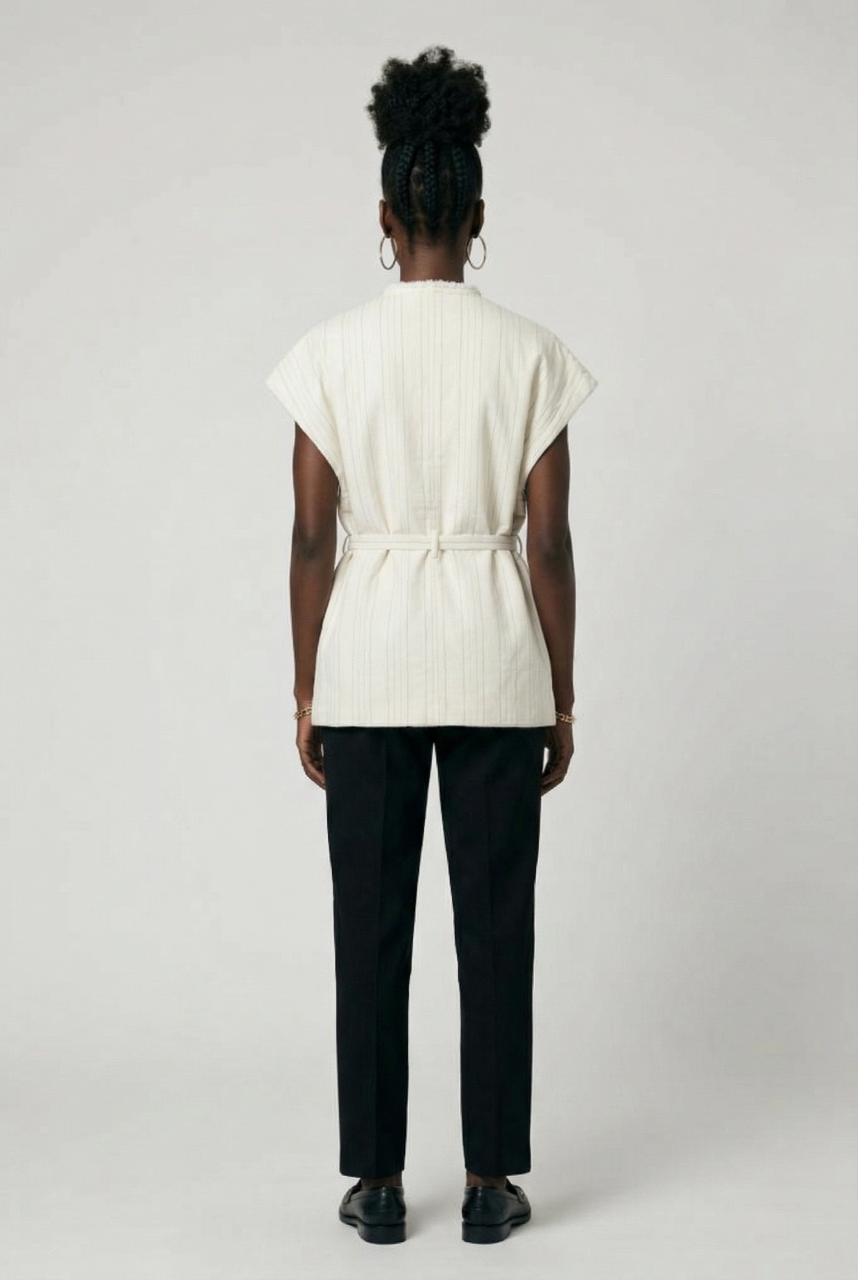 EVITA SS BLAZER WHITE 2