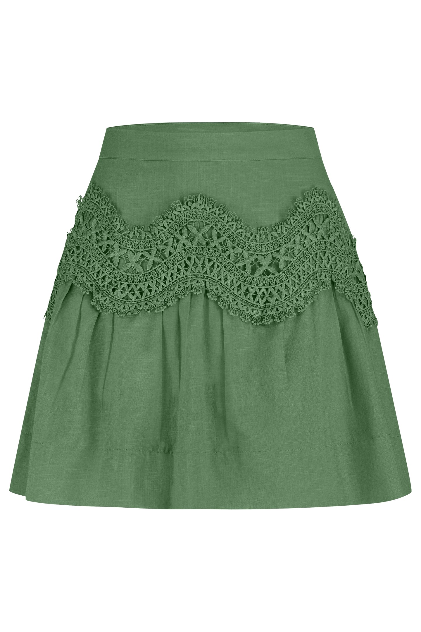 ANINE SKIRT SOFT GREEN 2