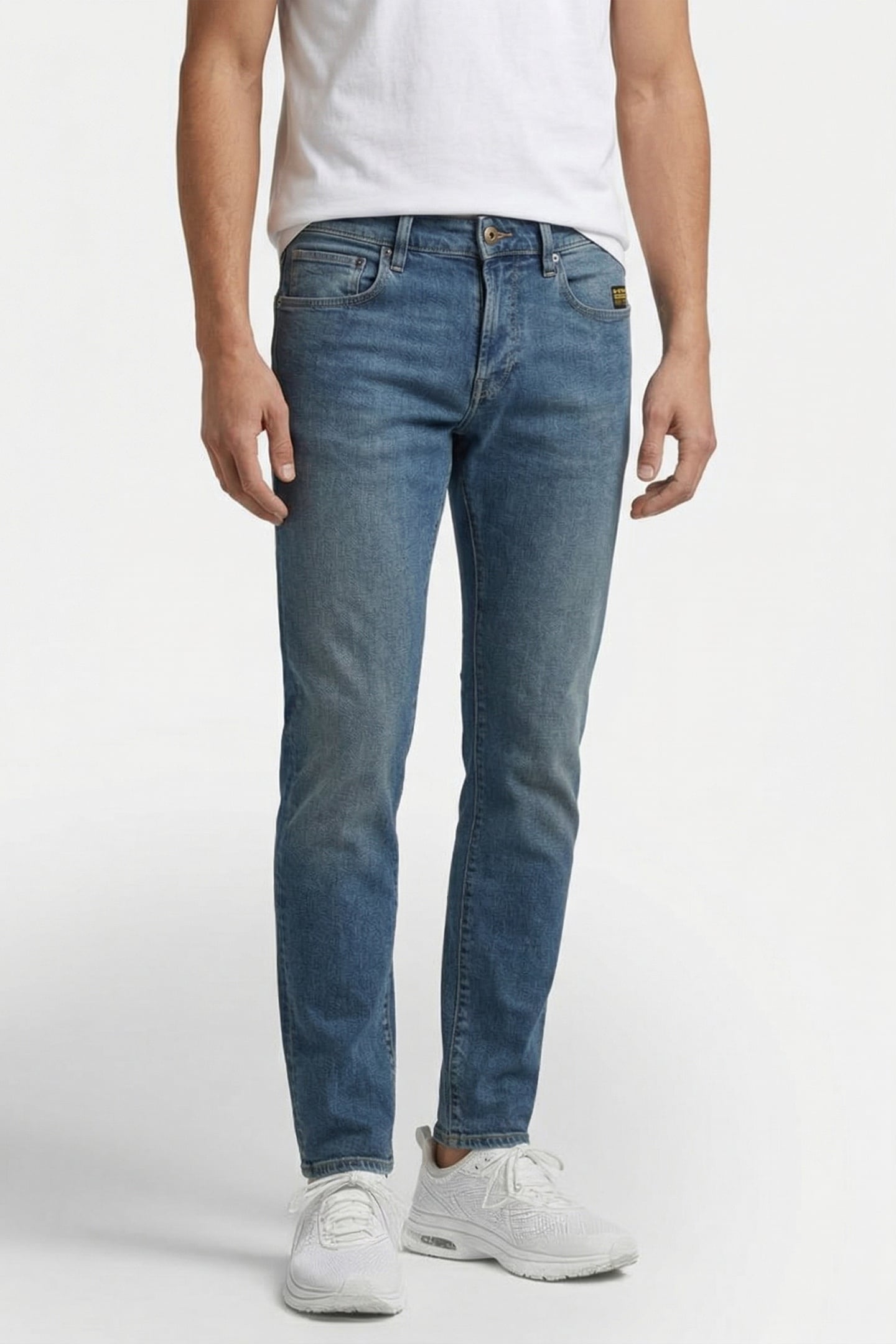 3301 SLIM JEANS FADED MIAMI BLUE 1