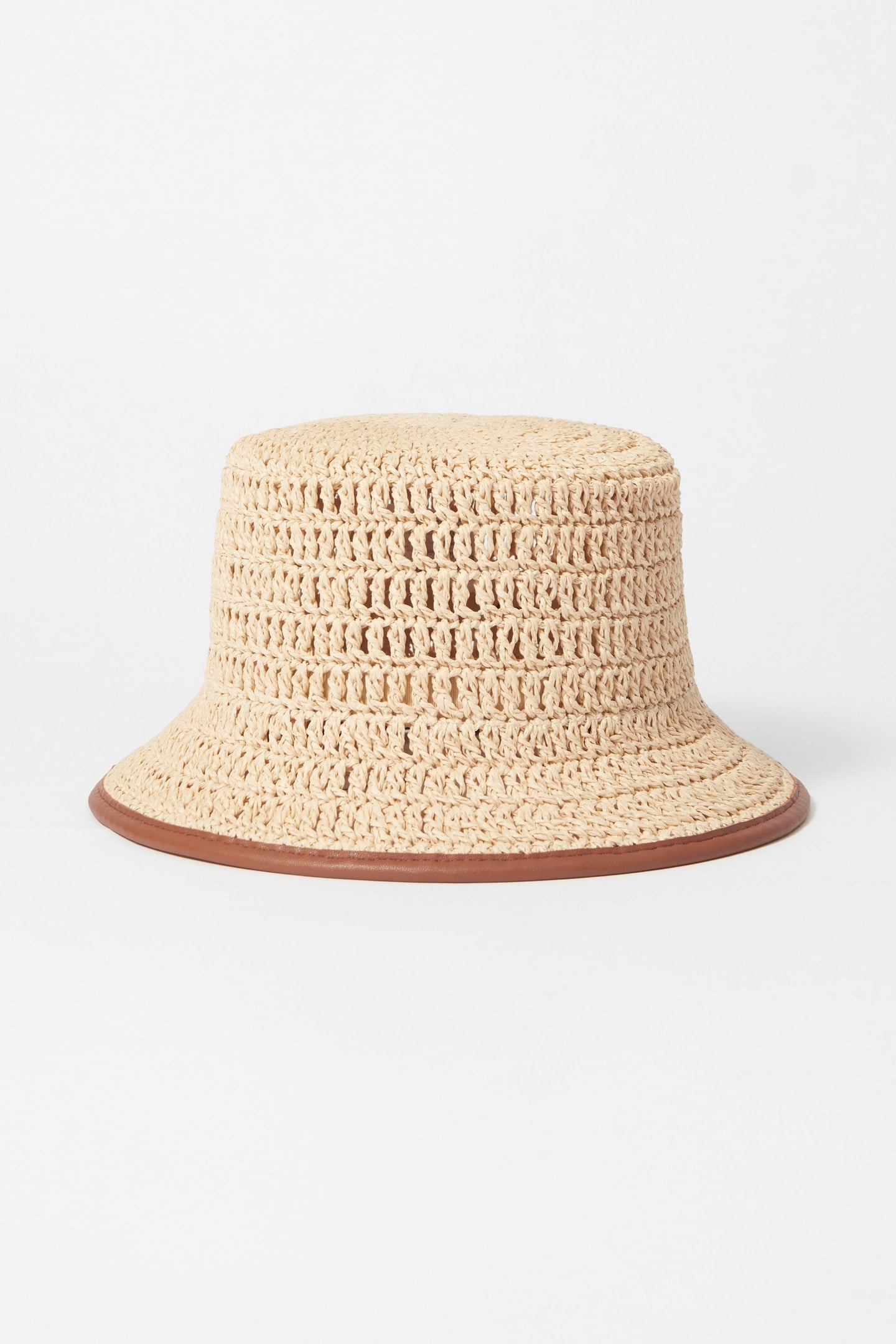 PECAN STRAW HAT BEIGE 1
