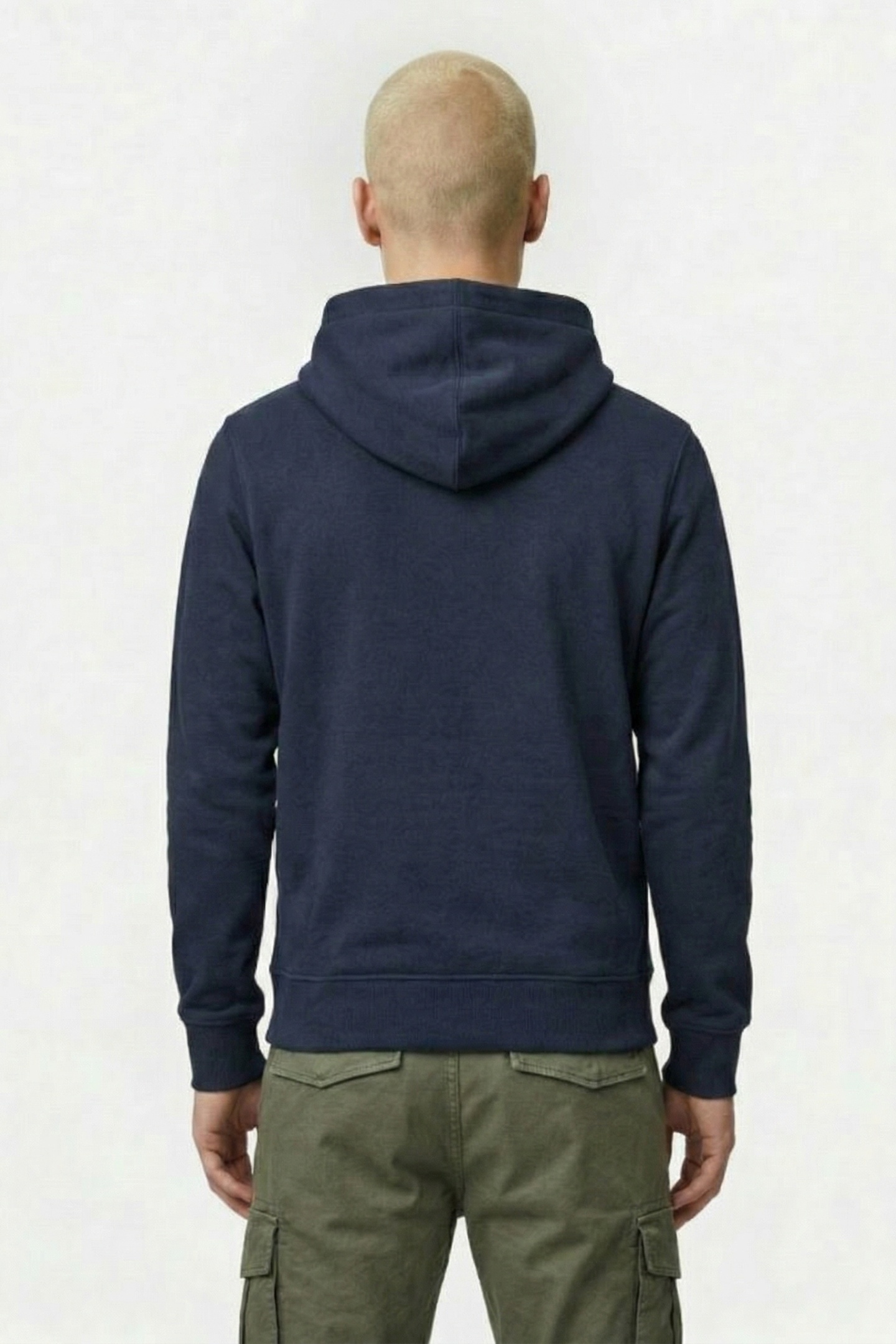 LOGO HOODED SWEAT L\S SARTHO BLUE 2