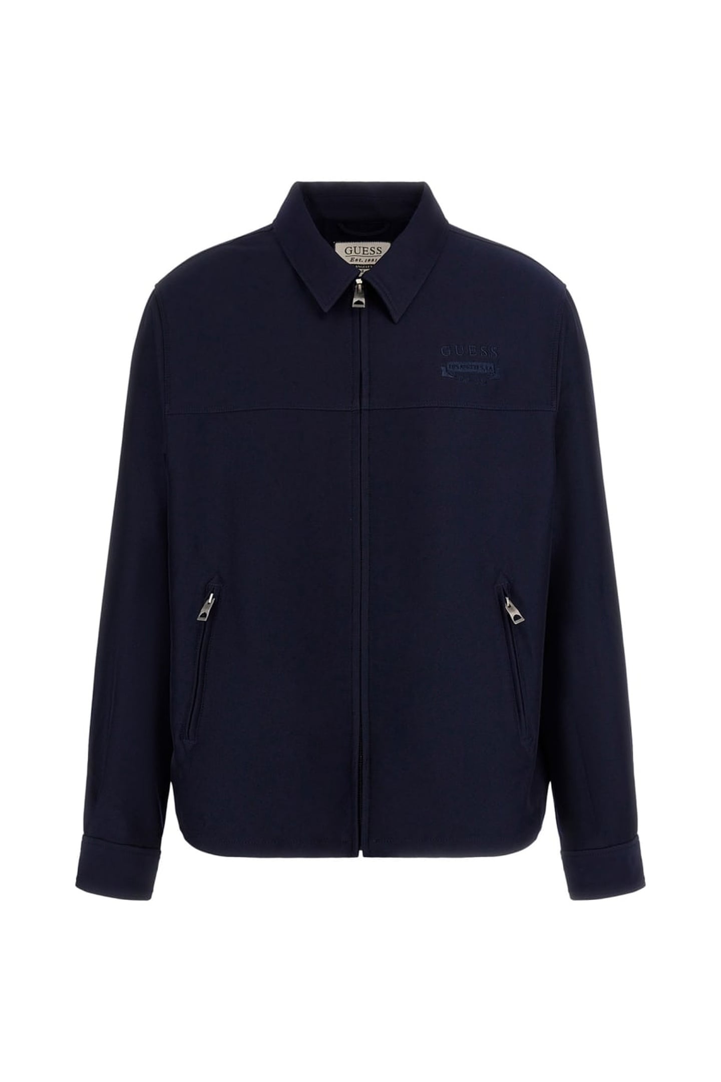 GUESS ECO FINE OVERSHIRT SMART BLUE 5