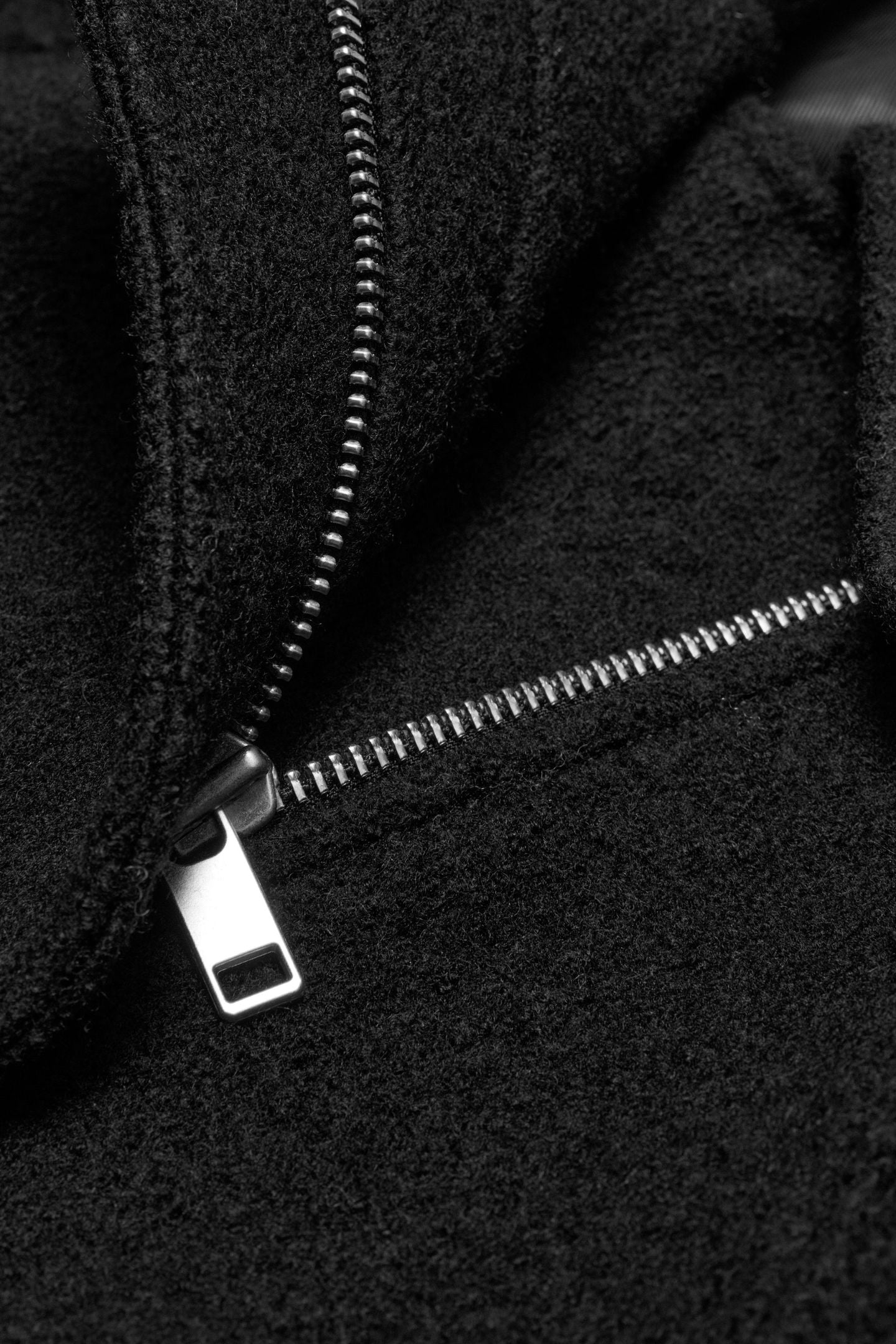 JODIE WOOL BIKER JACKET BLACK 3