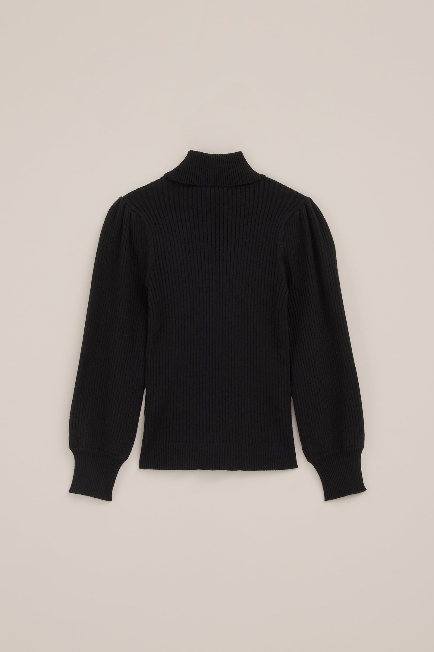 KNITTED PULLOVER BLACK 4
