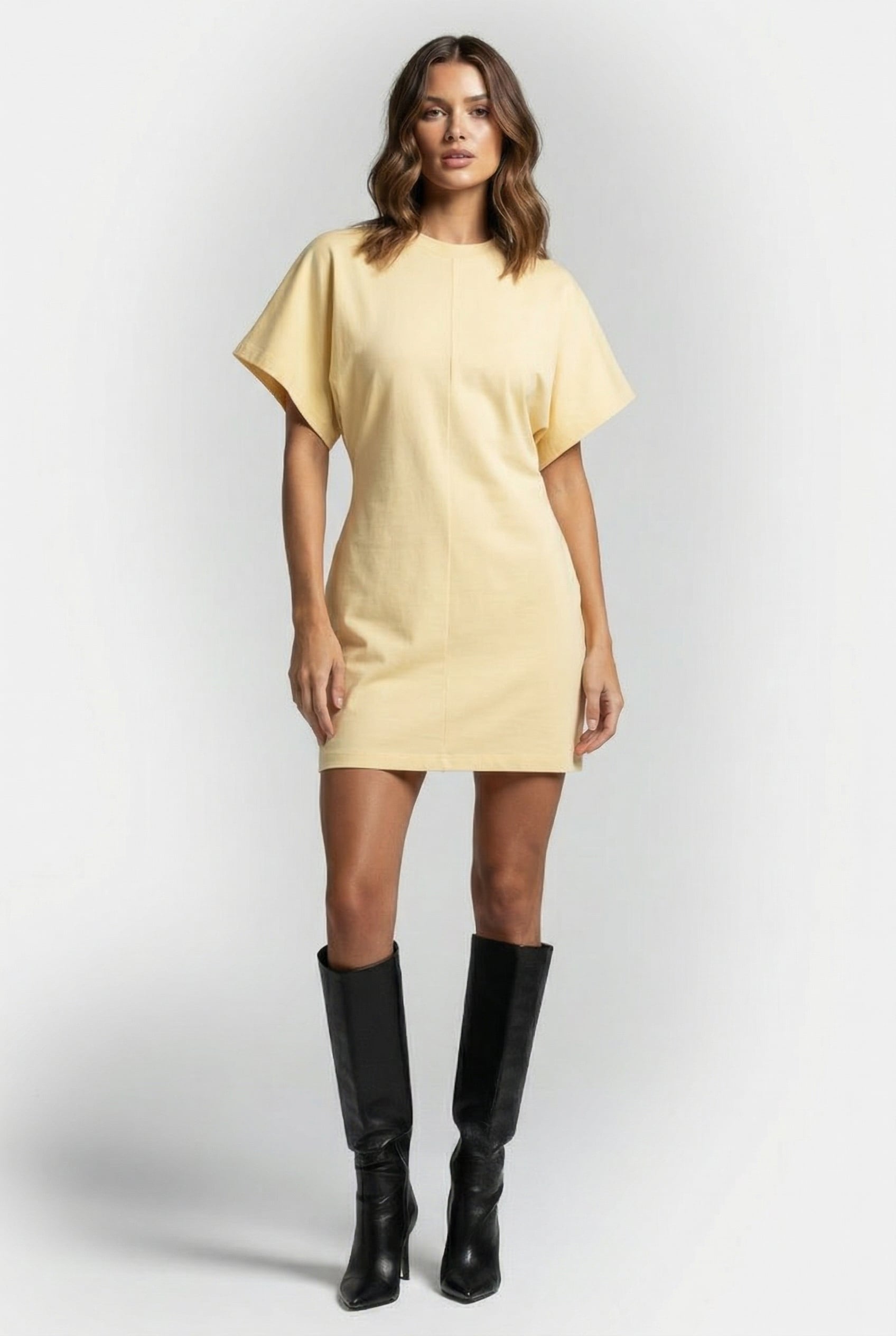 FELICIA DRESS YELLOW 1