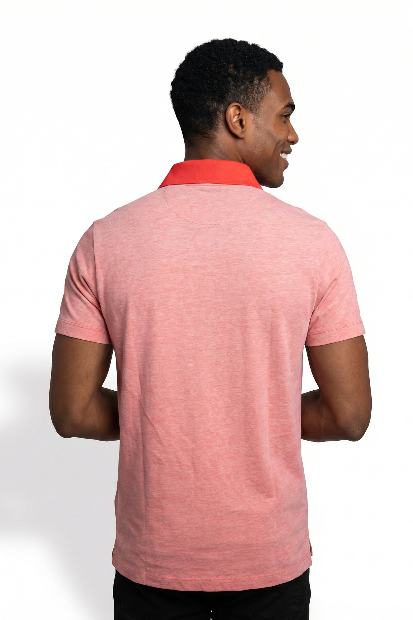 LUX JASPE PIQUE CF SS RED 2