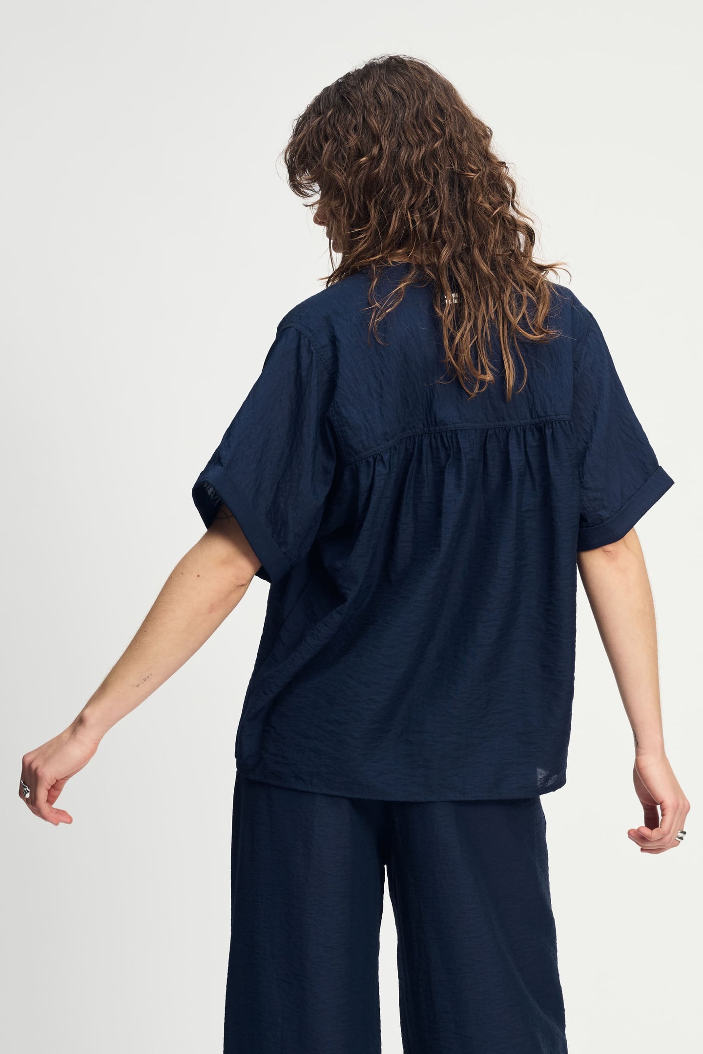 BLOUSE - DEEP DARK BLUE 3