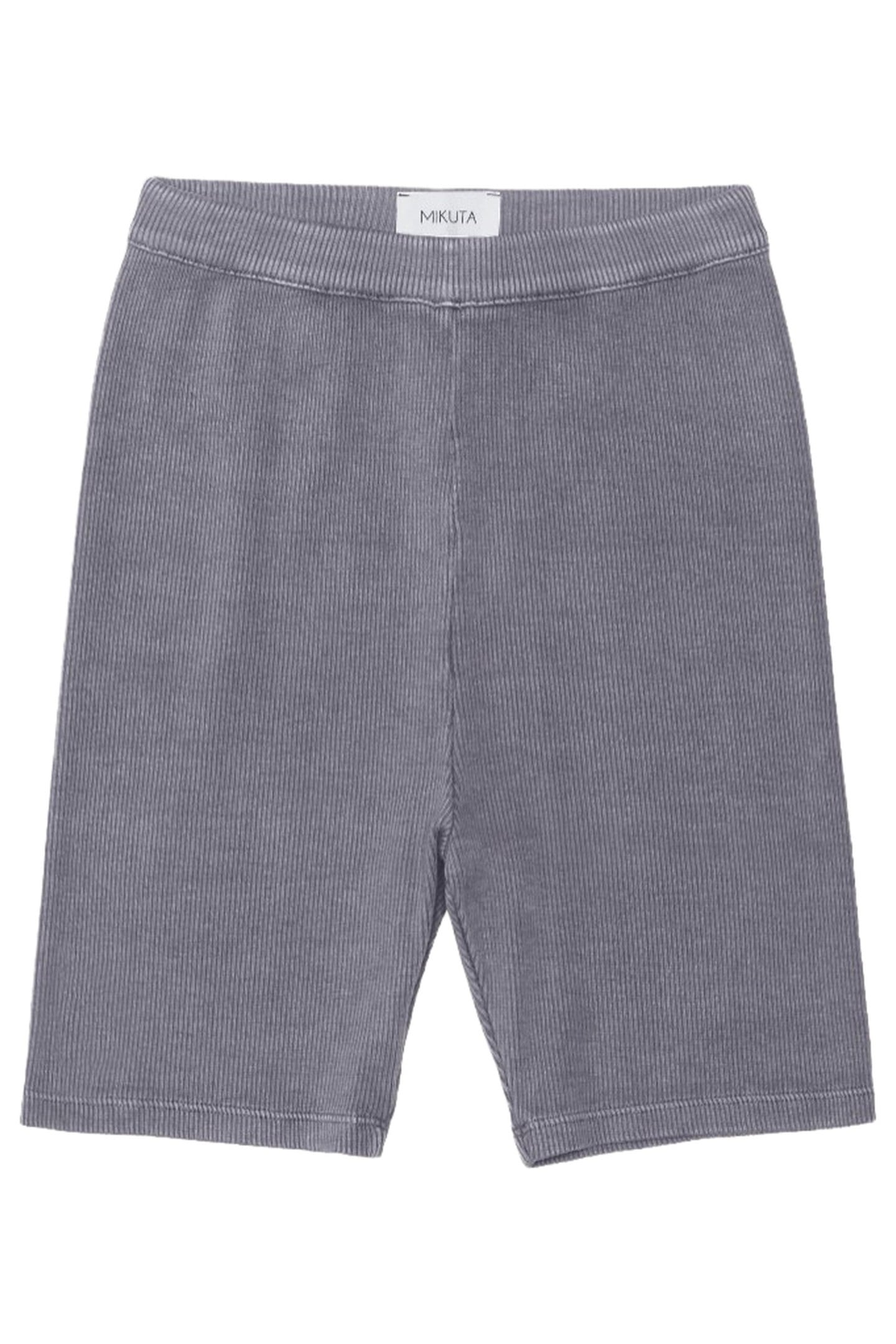 THE PURPLE RIBBED BIKER SHORTS PURPLE 1