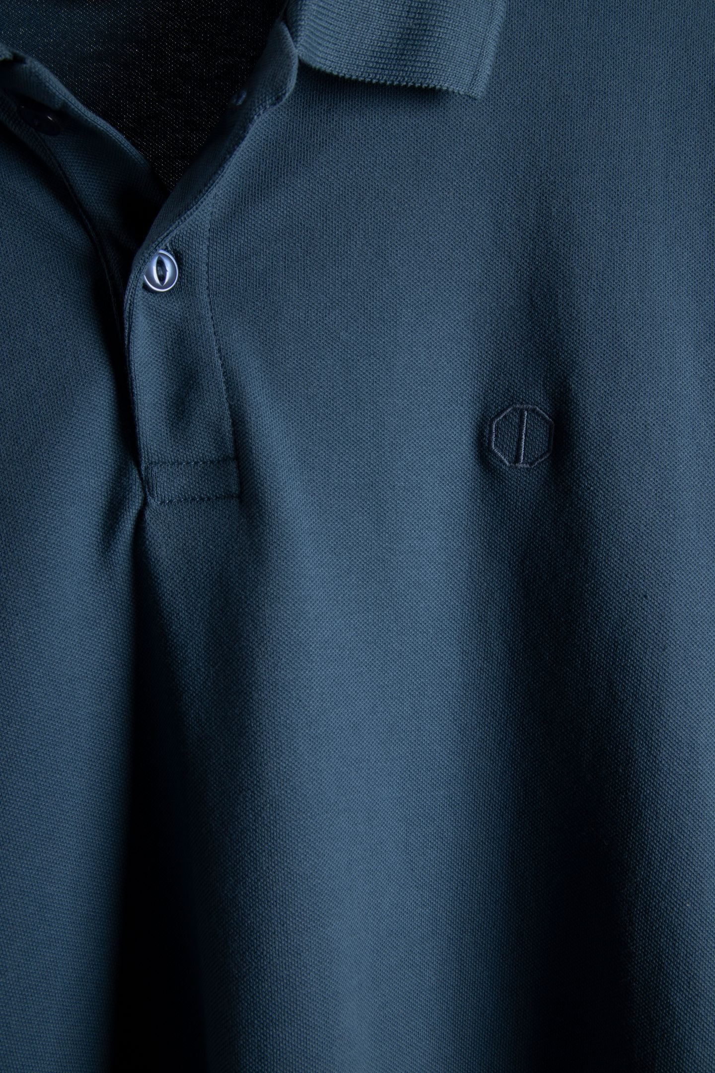 DS_BOWIE BUTTON POLO BLUE FUSION BLUE FUSION 4