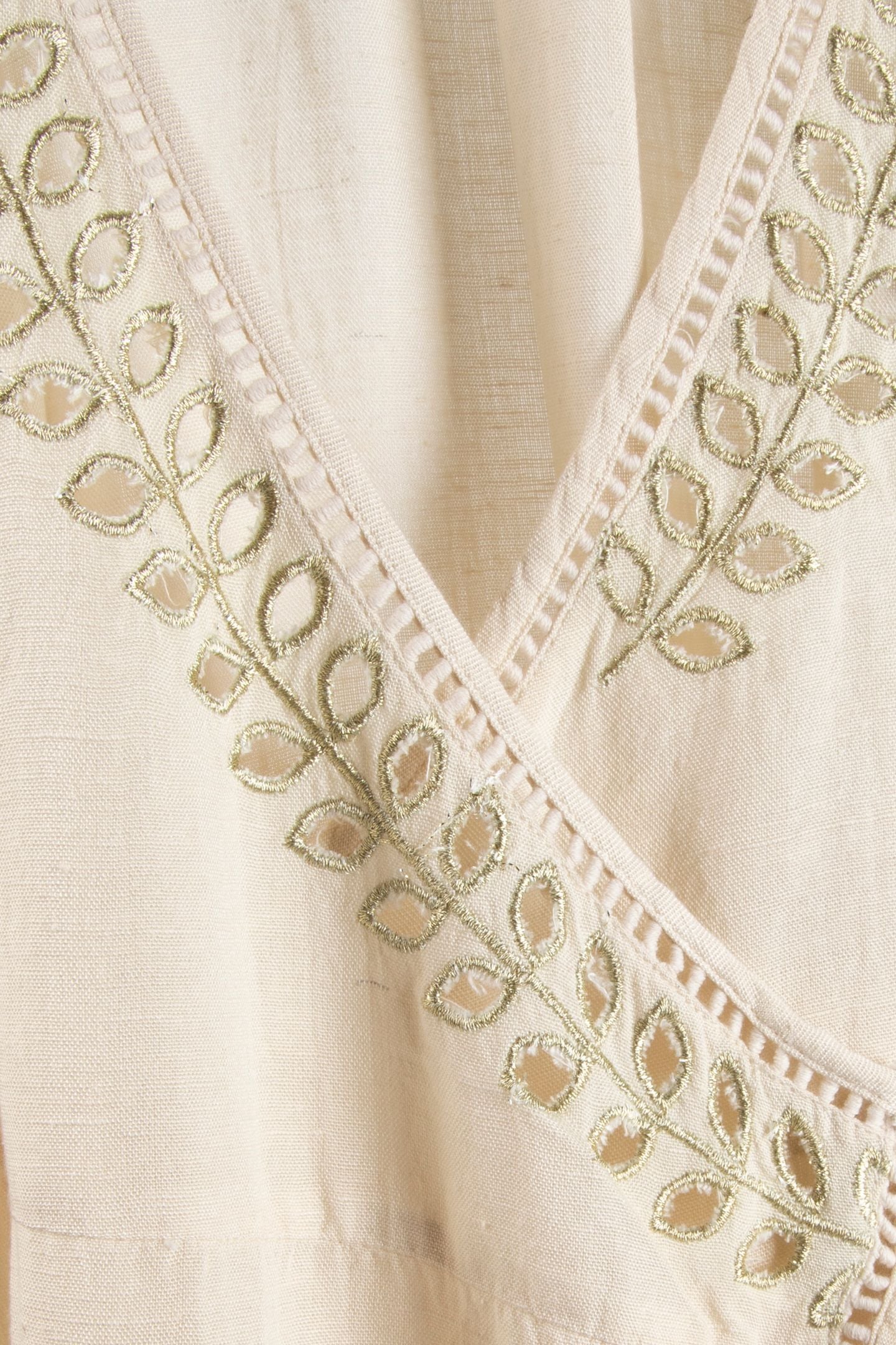 FLASH DRESS EMBROIDERED IVORY 4