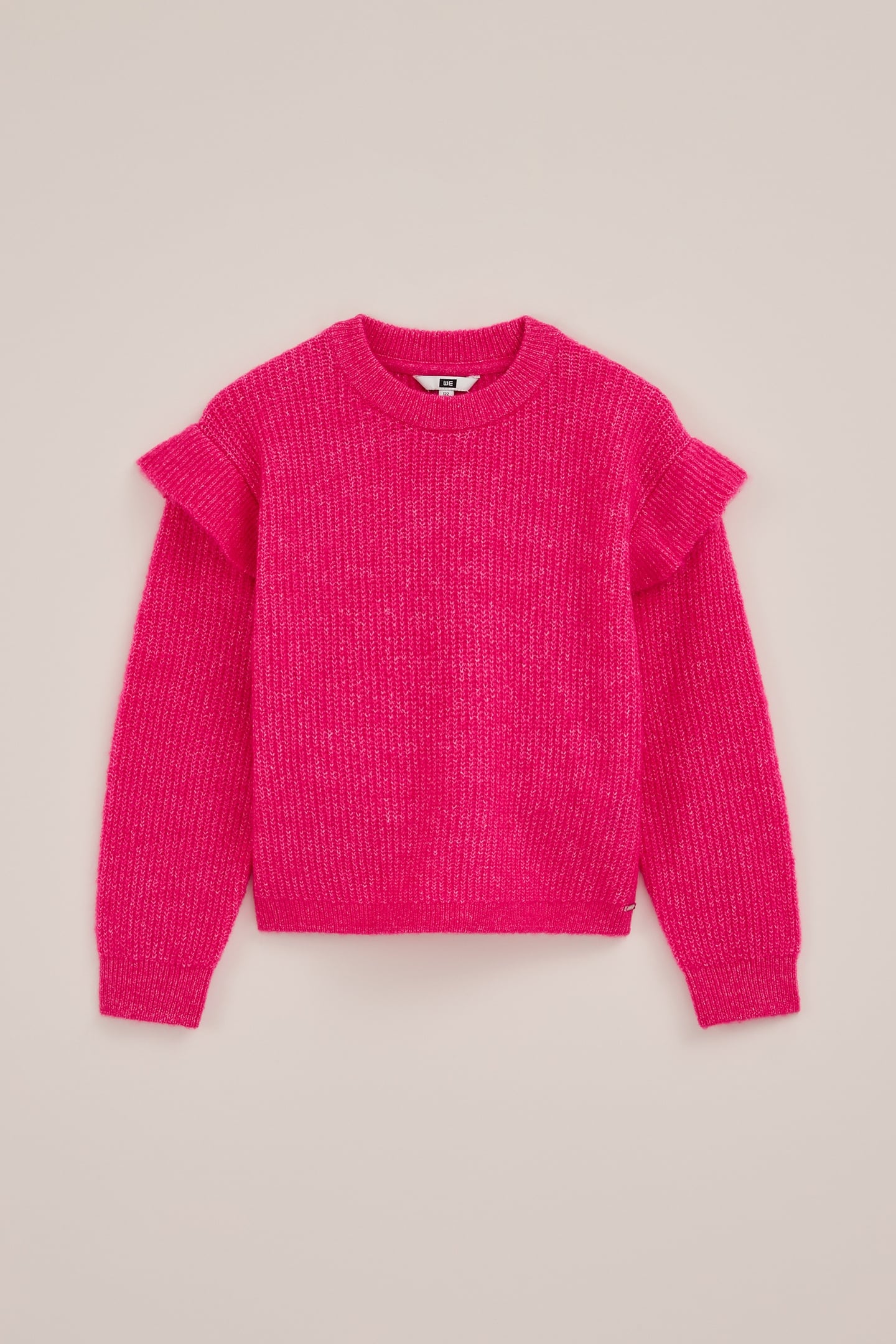 KNITTED PULLOVER BRIGHT PINK 3