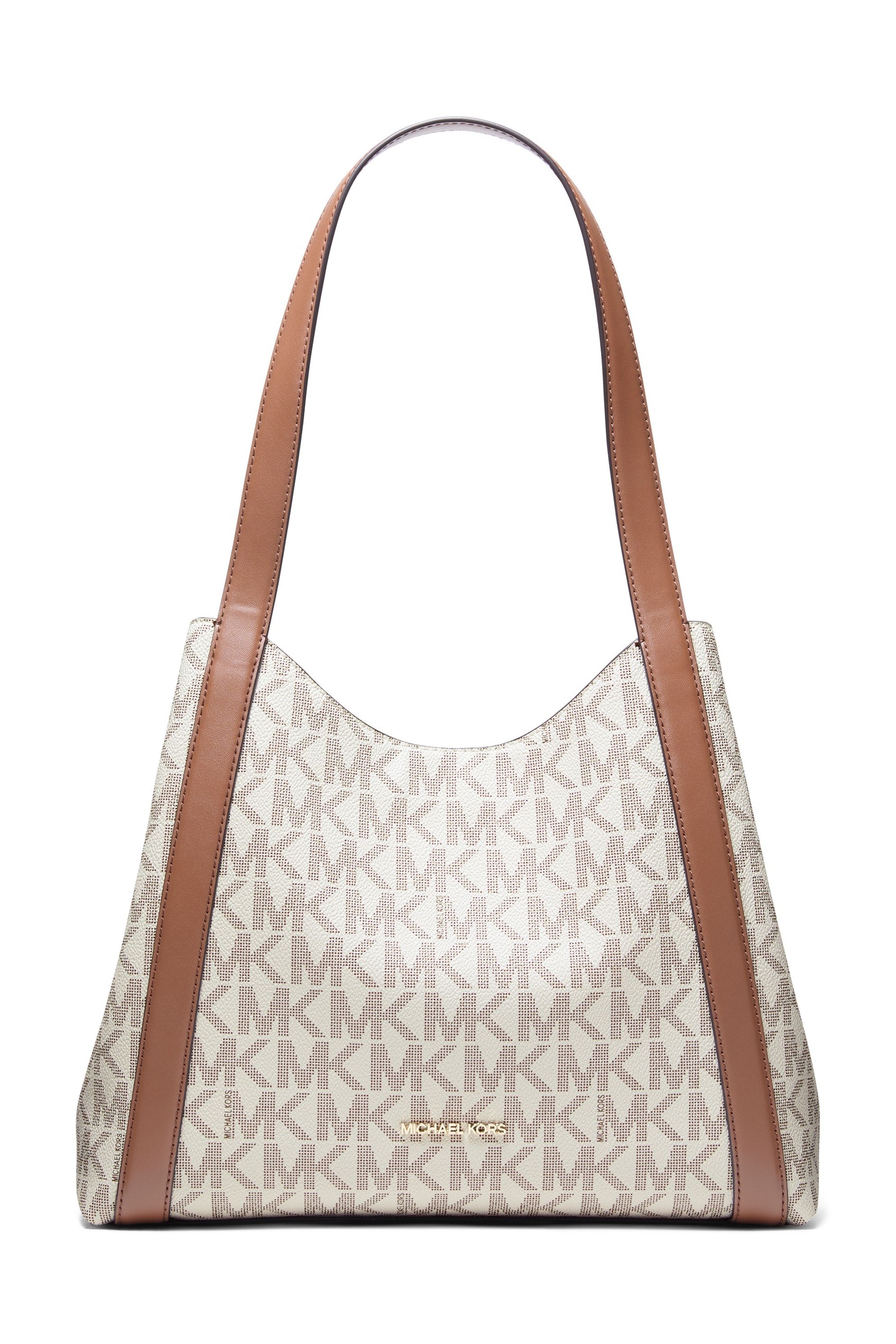 LARGE SHOULDER TOTE BAG VANILLA/LUGG 2