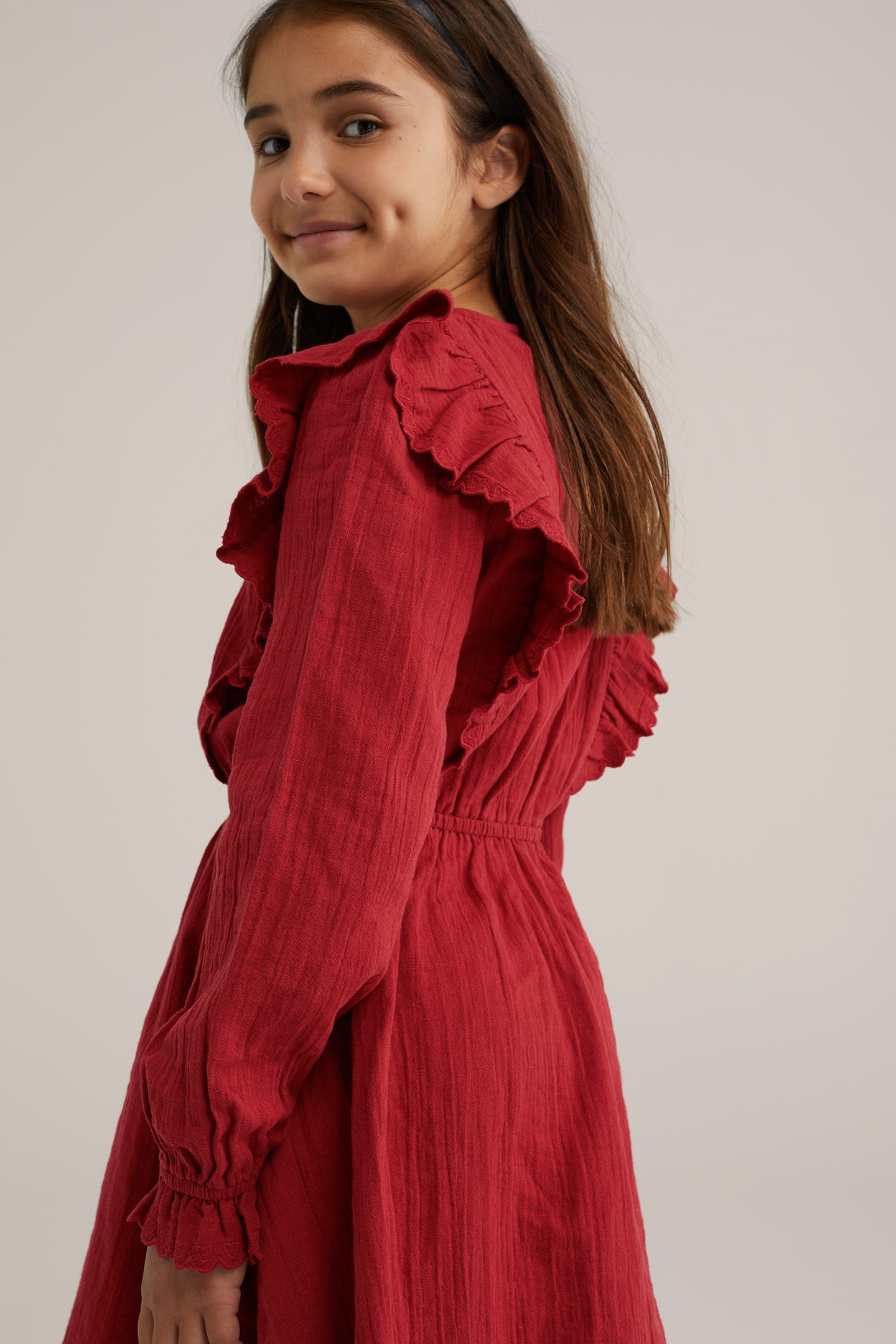 DRESS SHORT RED 1