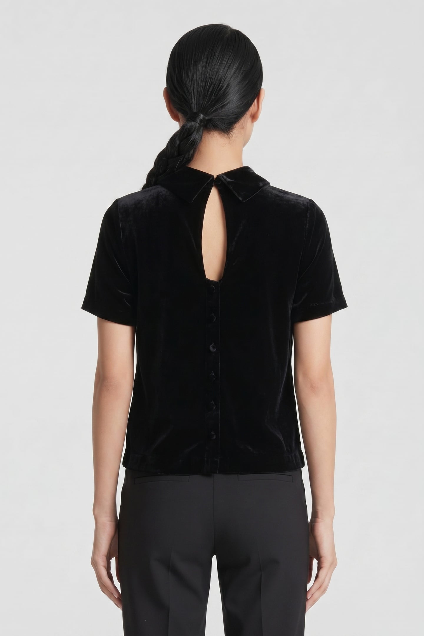 ETIENNE VELVET TOP BLACK 2