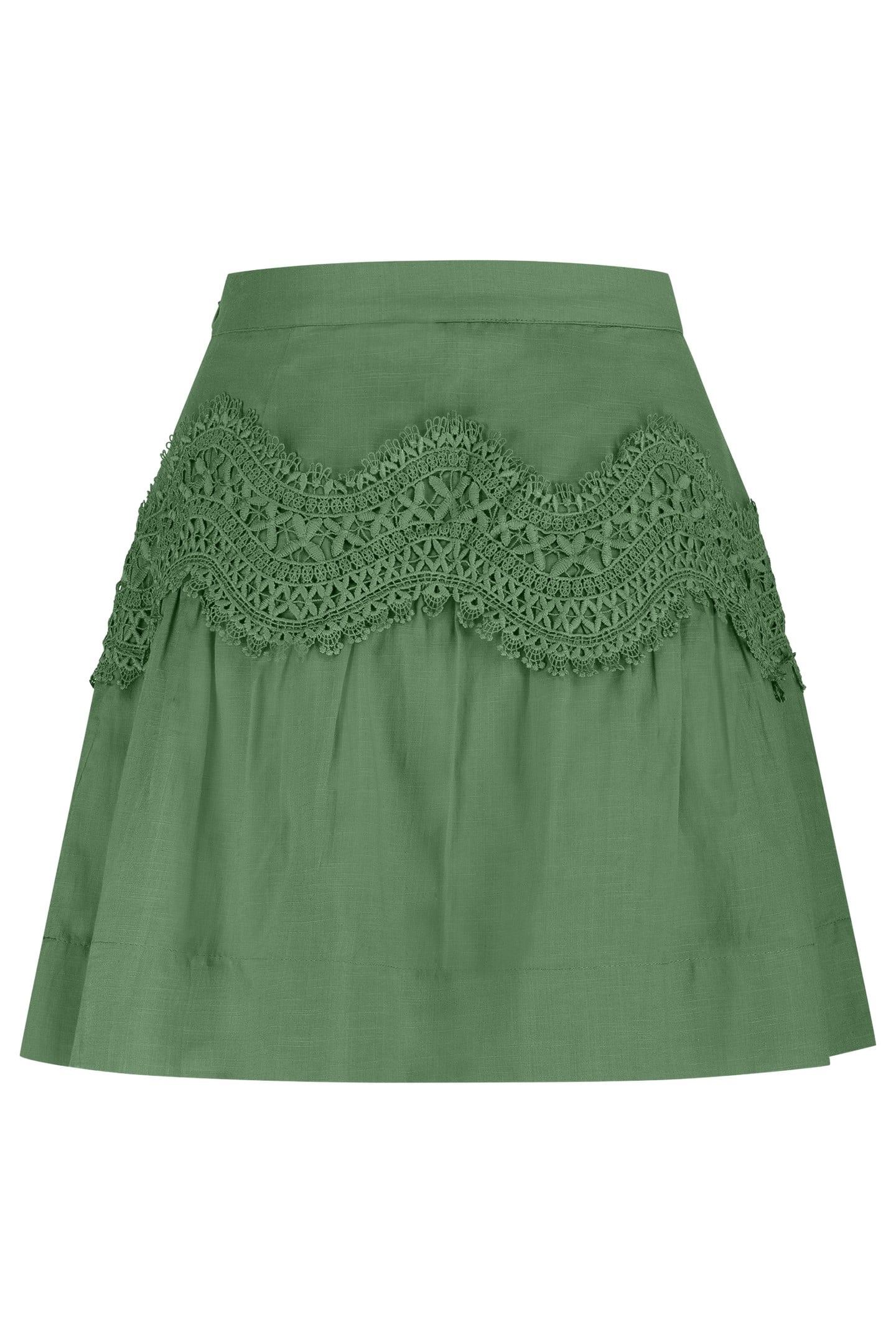 ANINE SKIRT SOFT GREEN 1