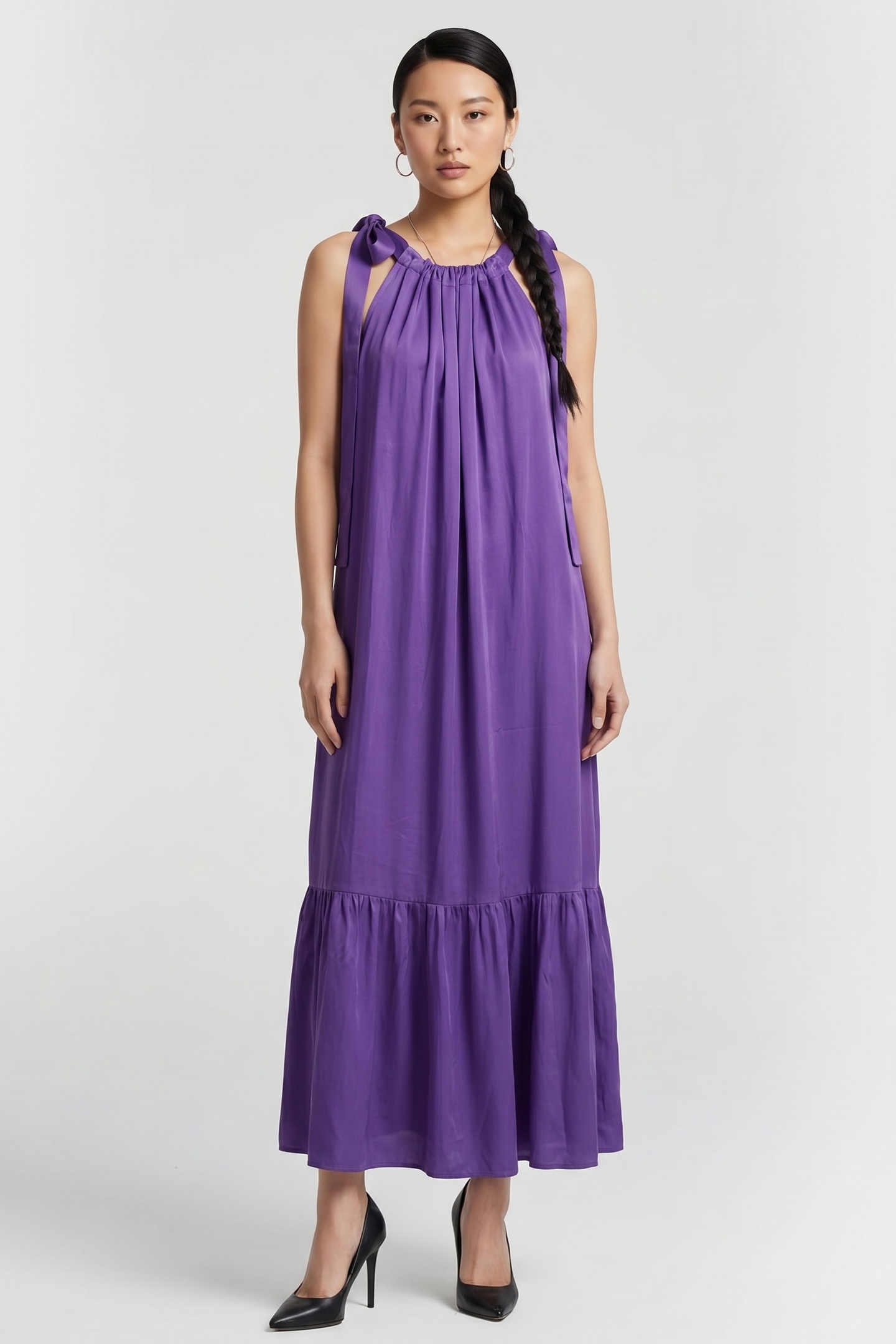 & Other Stories Michi Dress Purple Maat: 44 | Maxi Jurken Outlet | Dames | Paars