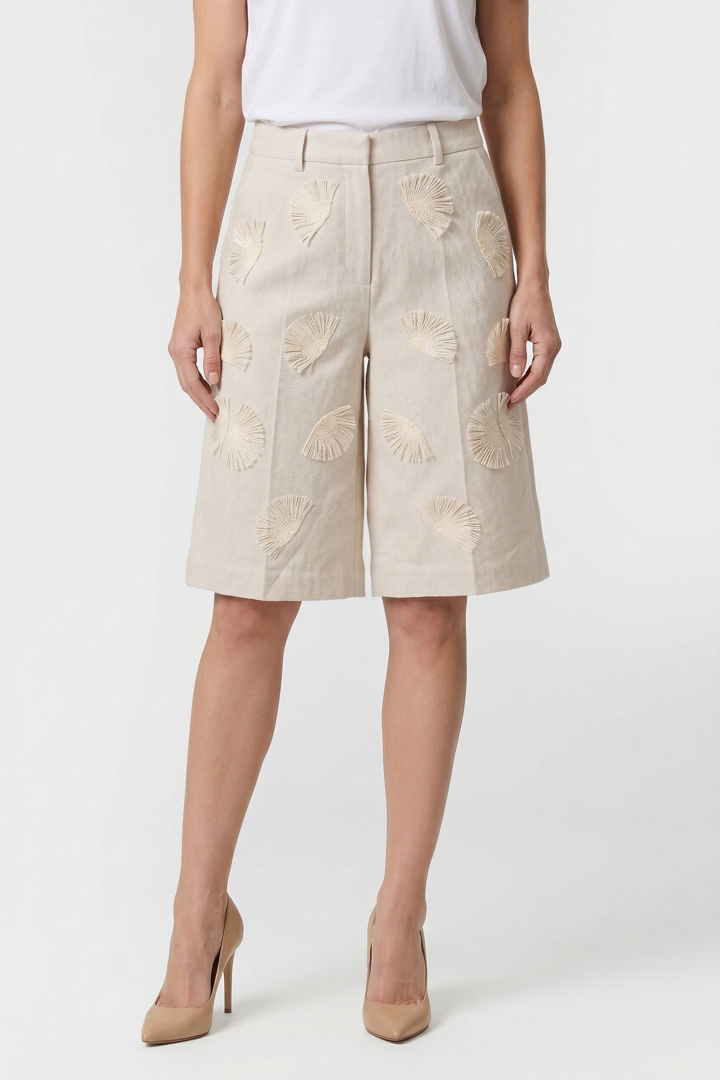 LILIAN SHORTS WHITE 1