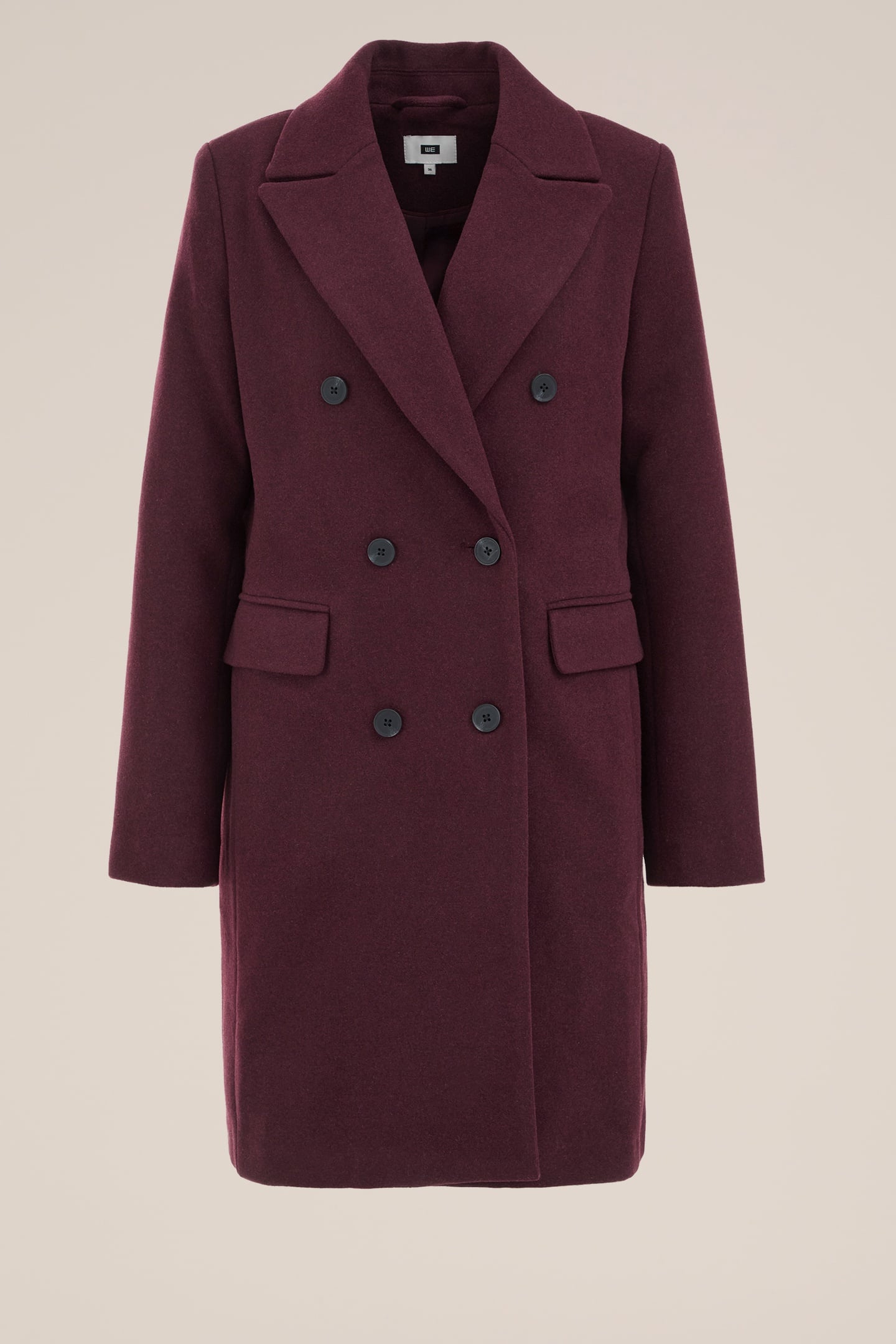 COAT BURGUNDY RED 4