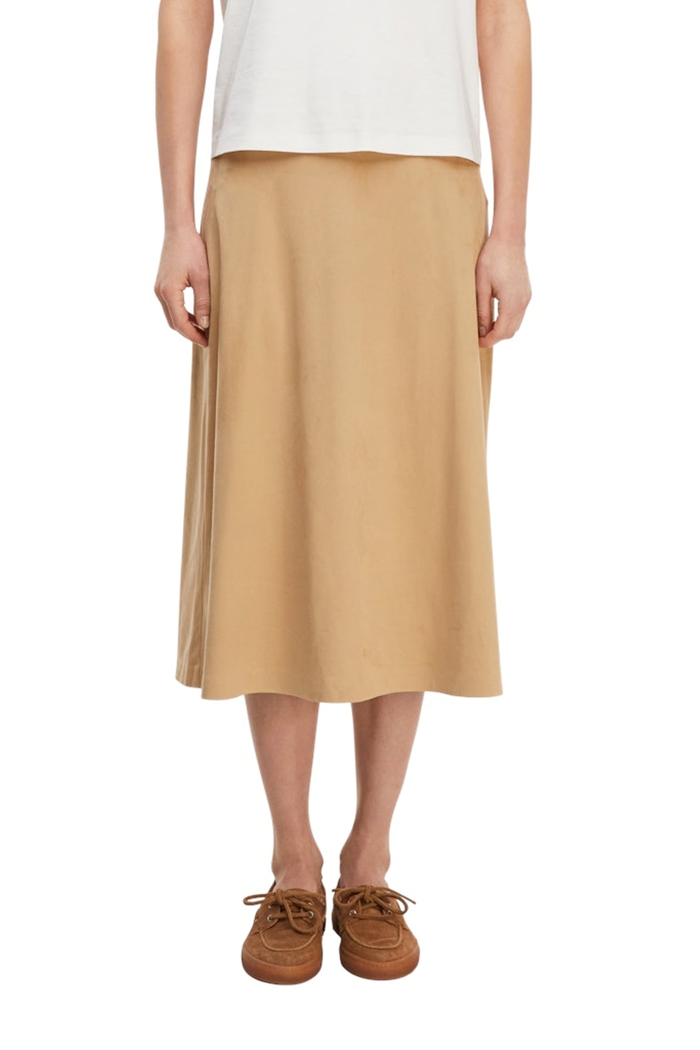 Comma Skirts Brown Maat: 34 | Midi Rokken Outlet | Dames | Bruin