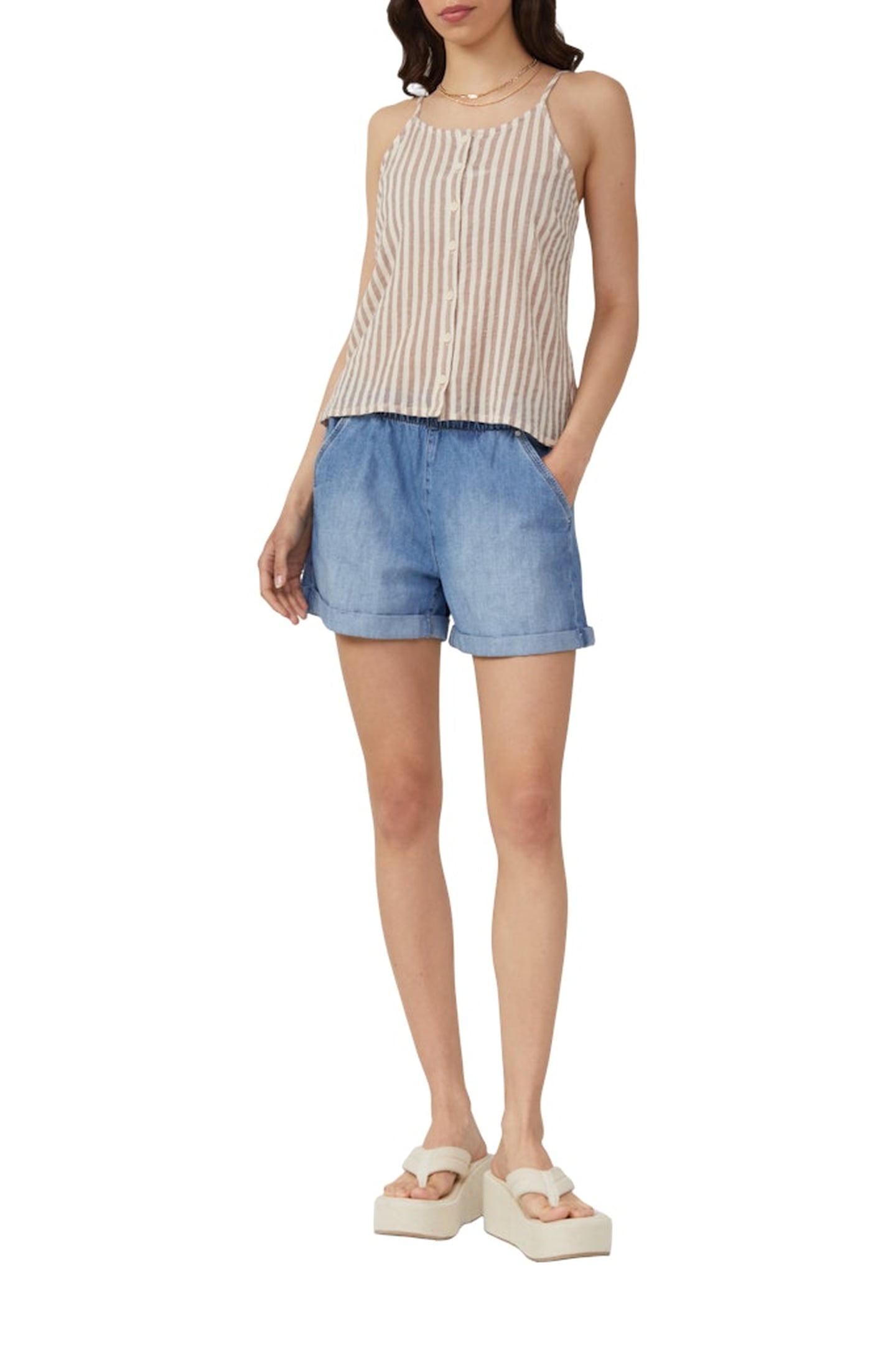 QS BLOUSES OFFWHITE PINK 2