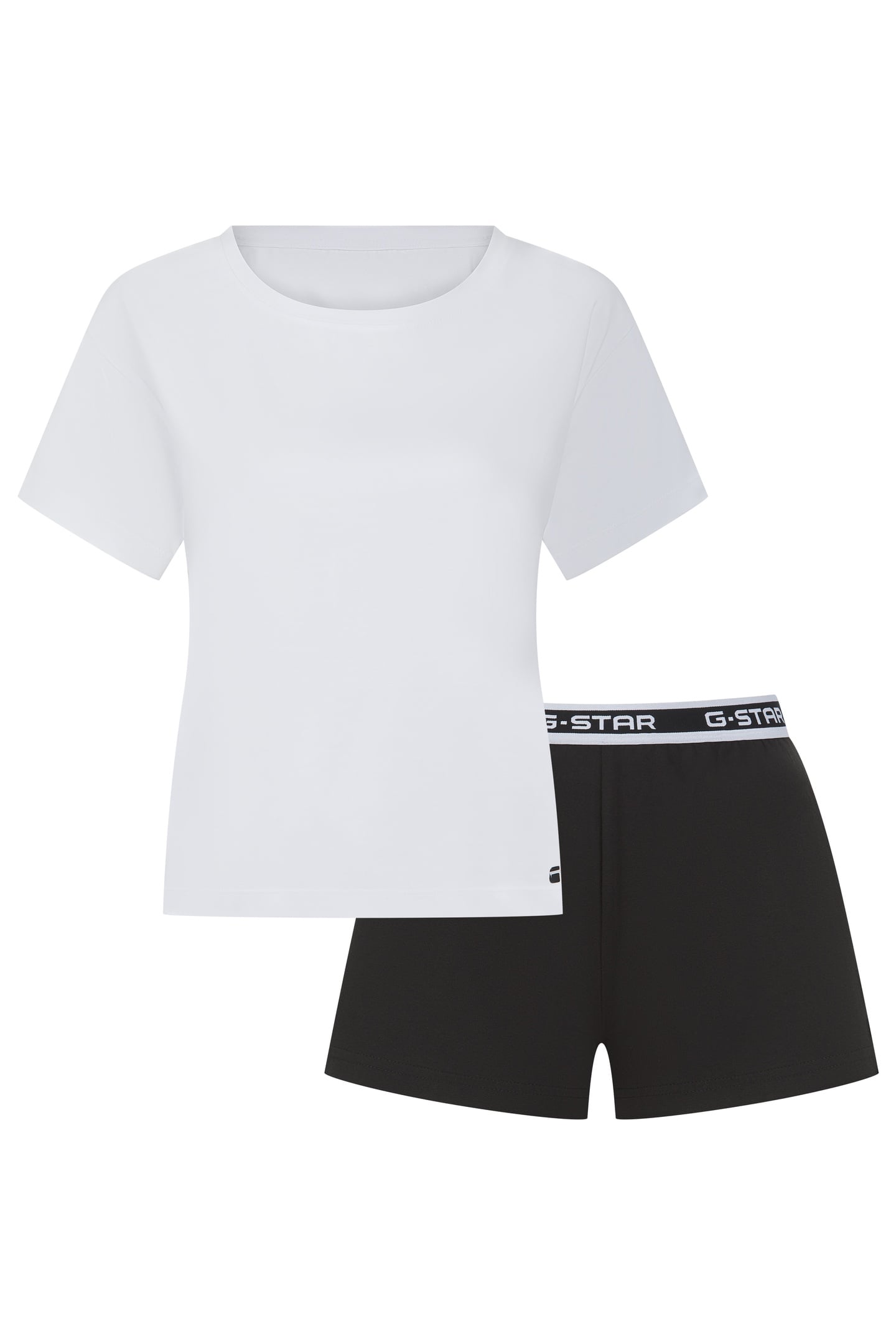 SUNSTONE LOUNGEWEAR BRIGHT WHITE/BLACK 1