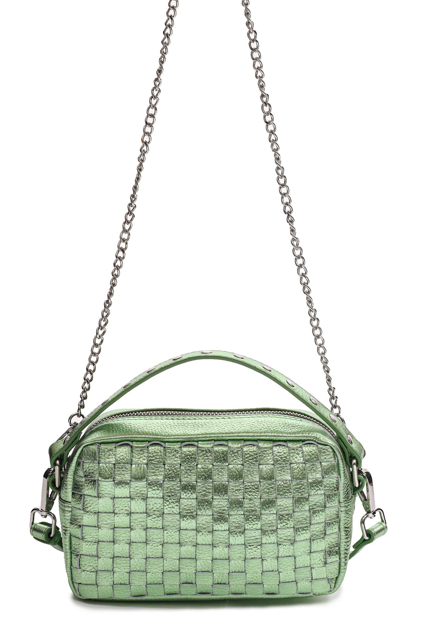 Núnoo Lyra Metallic Light Green Maat: OS | Tassen Outlet | Dames | Groen