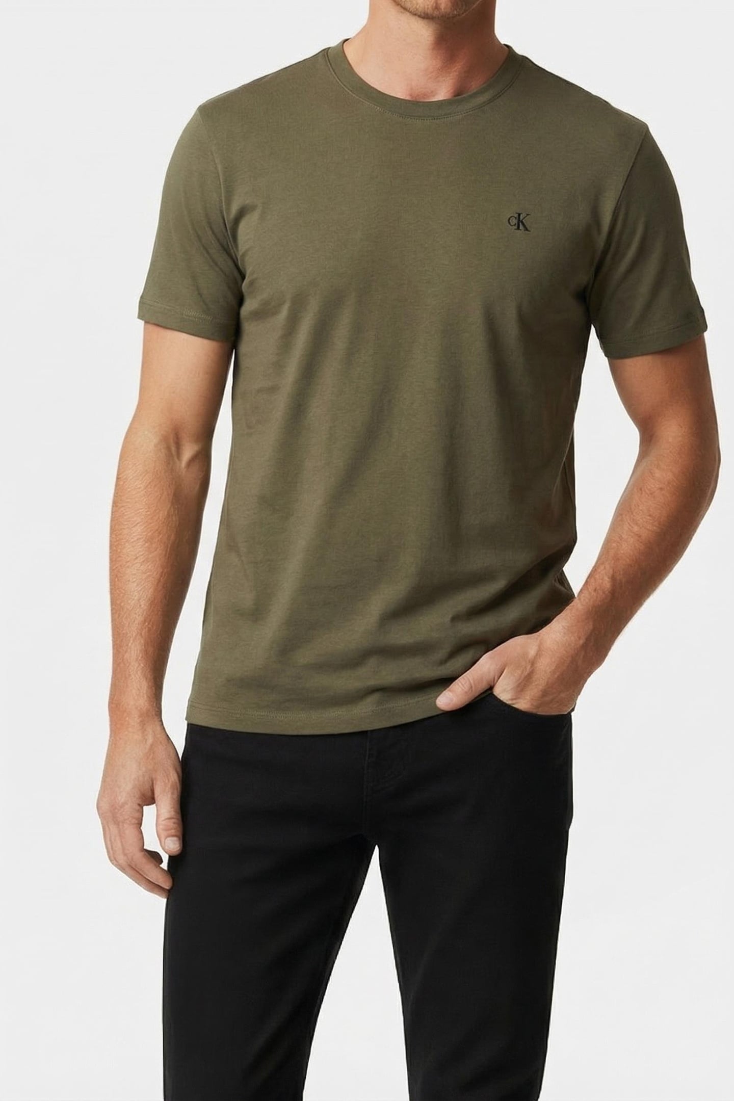 SS CLASSIC MONOGRAM TEE FATIGUE 1