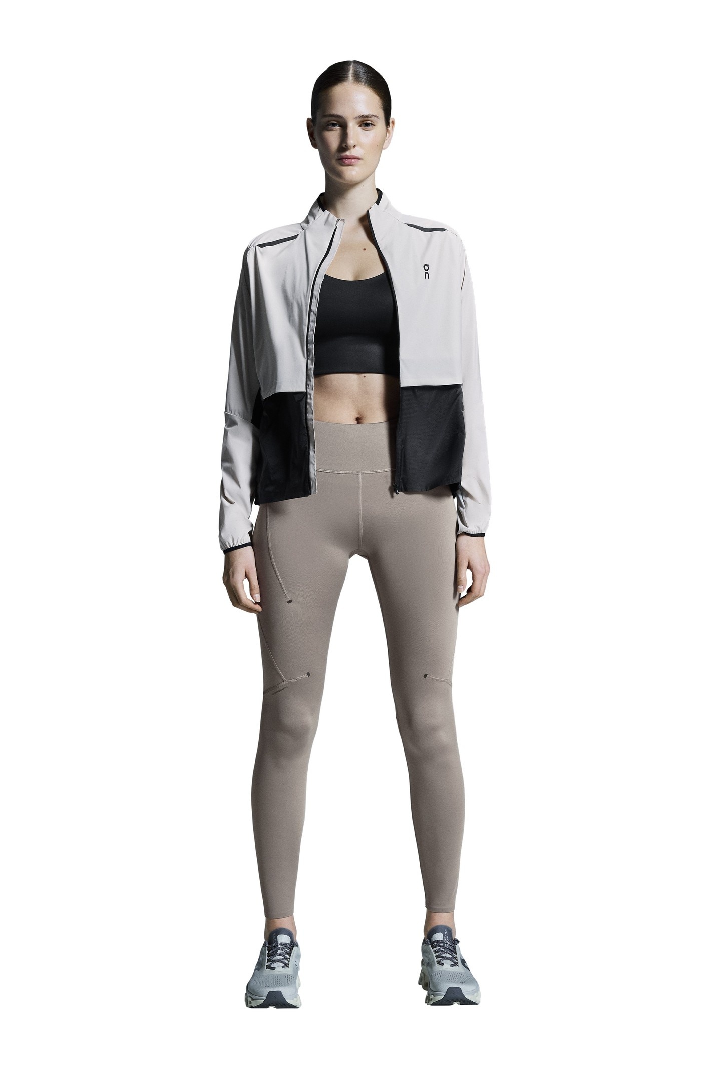 On Performance Tights 2 W Cinder Maat: XS | Slipjes Outlet | Dames | Beige