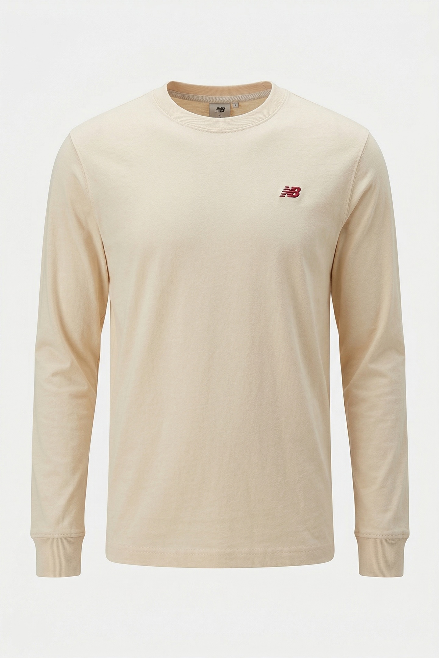 MADE IN USA CORE LONG SLEEVE T MACADAMI 3
