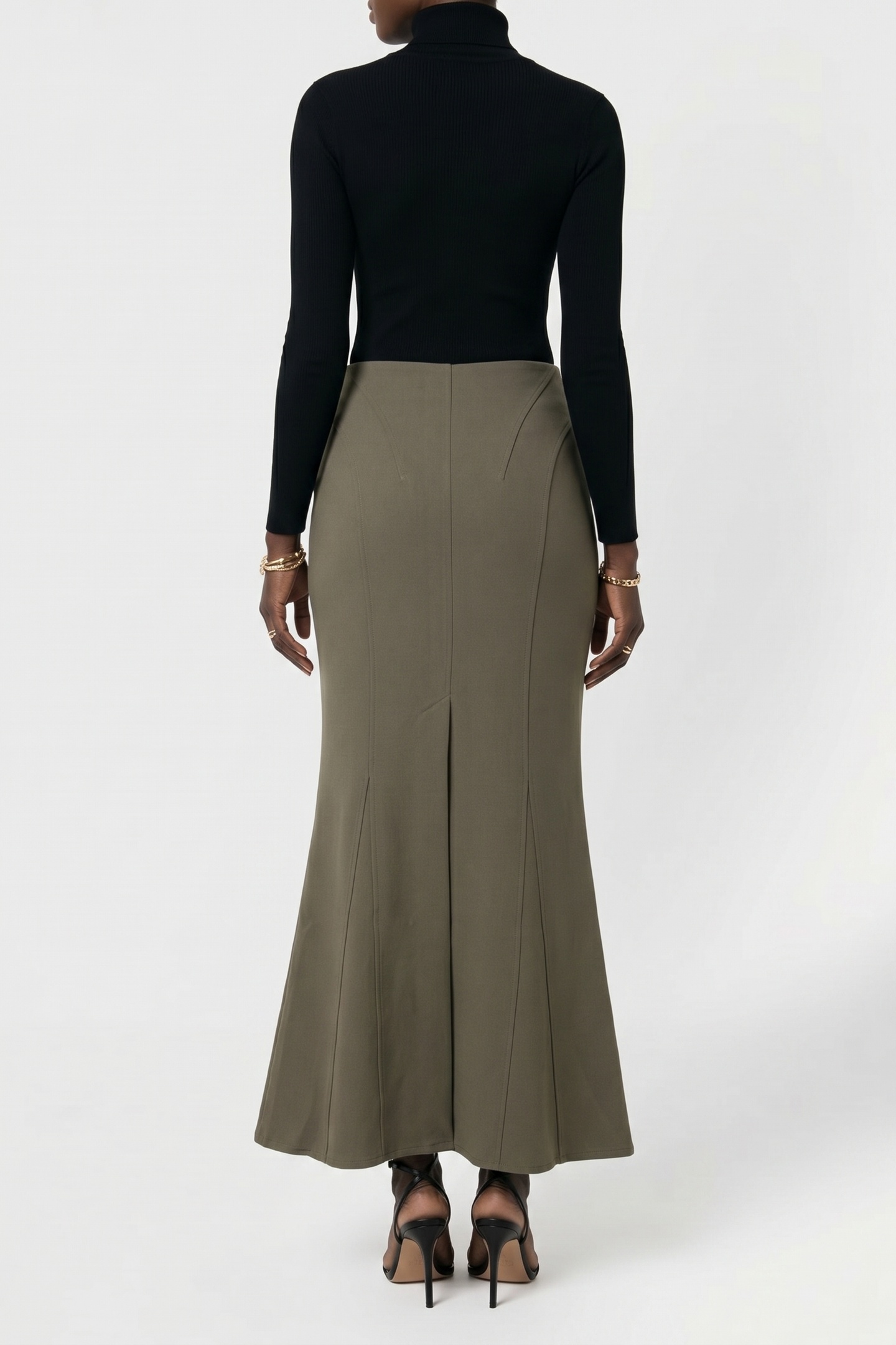 DEBBIE SKIRT KHAKI 2