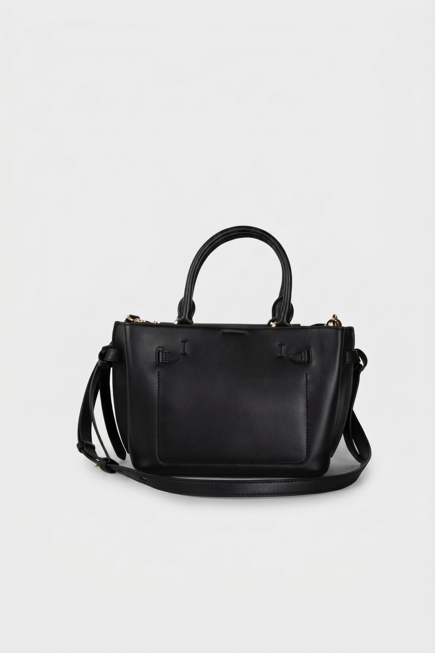 SMALL BELTED SATCHEL BLACK 2