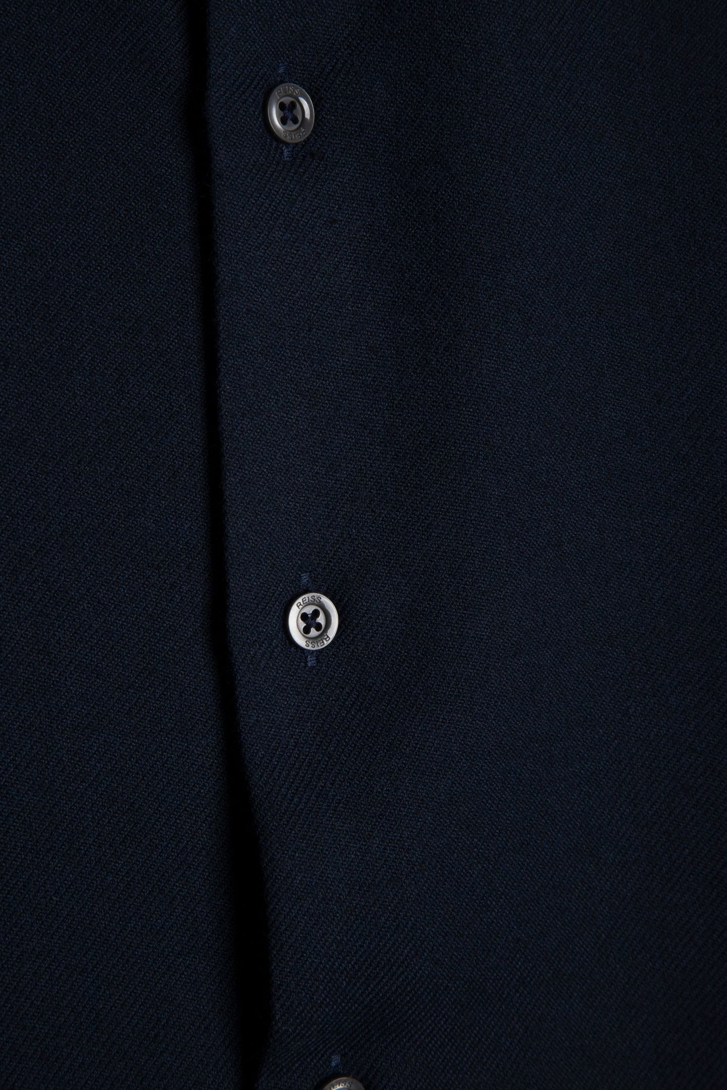 BRUSHED COTTON OVERSHIRT NAVY 4